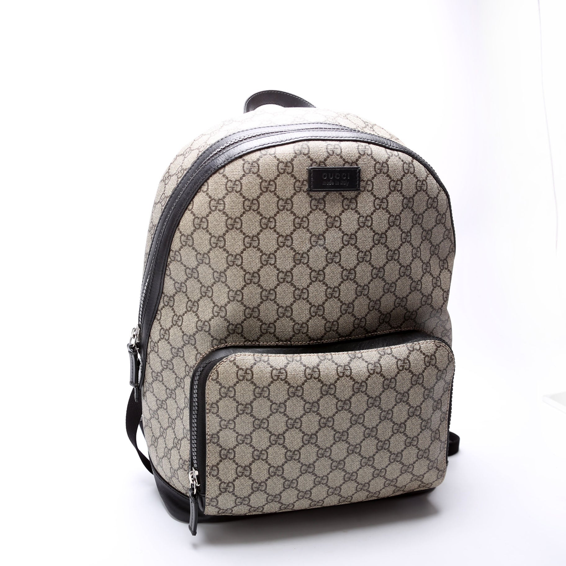 Gucci 406370 GG Supreme Medium Backpack Bag