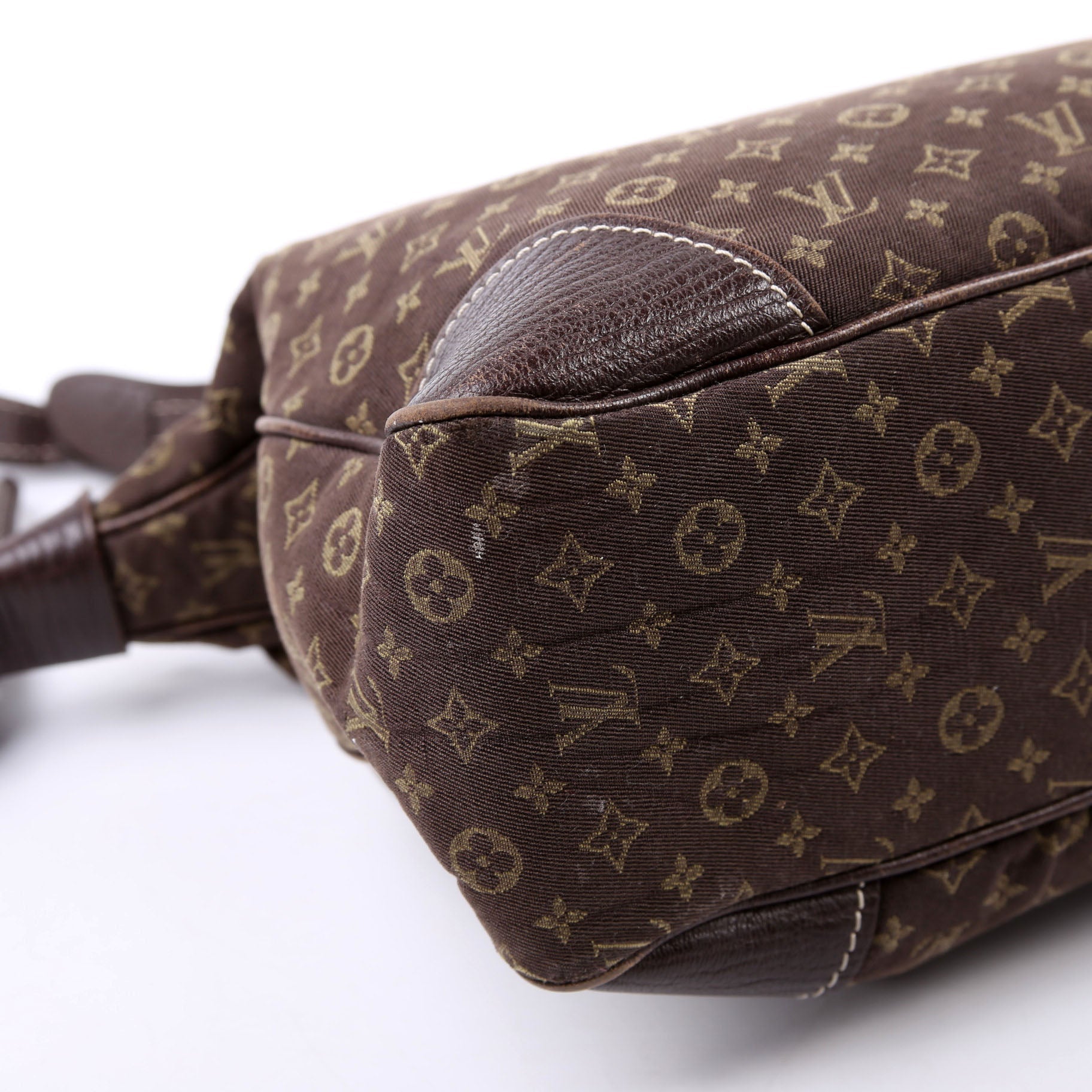 Louis Vuitton Boulogne Mini Lin Brown