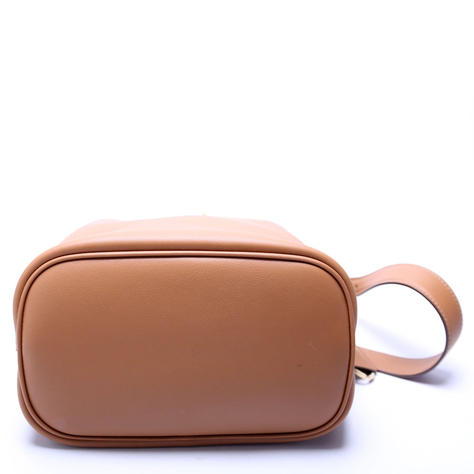 Prada Calfskin Leather Medium Brown Bag