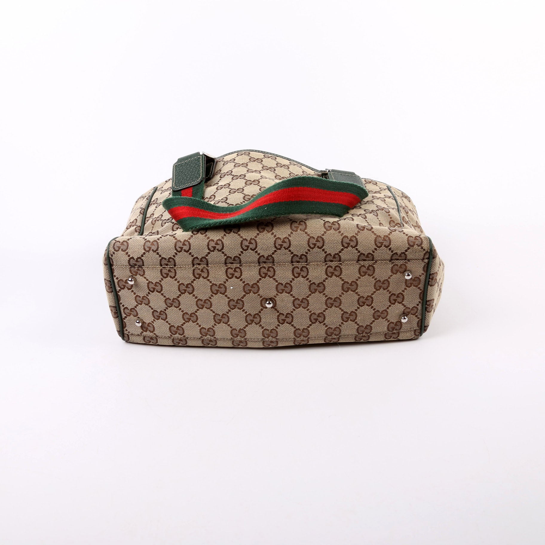 Gucci 145810 GG Canvas Small Tote Bag