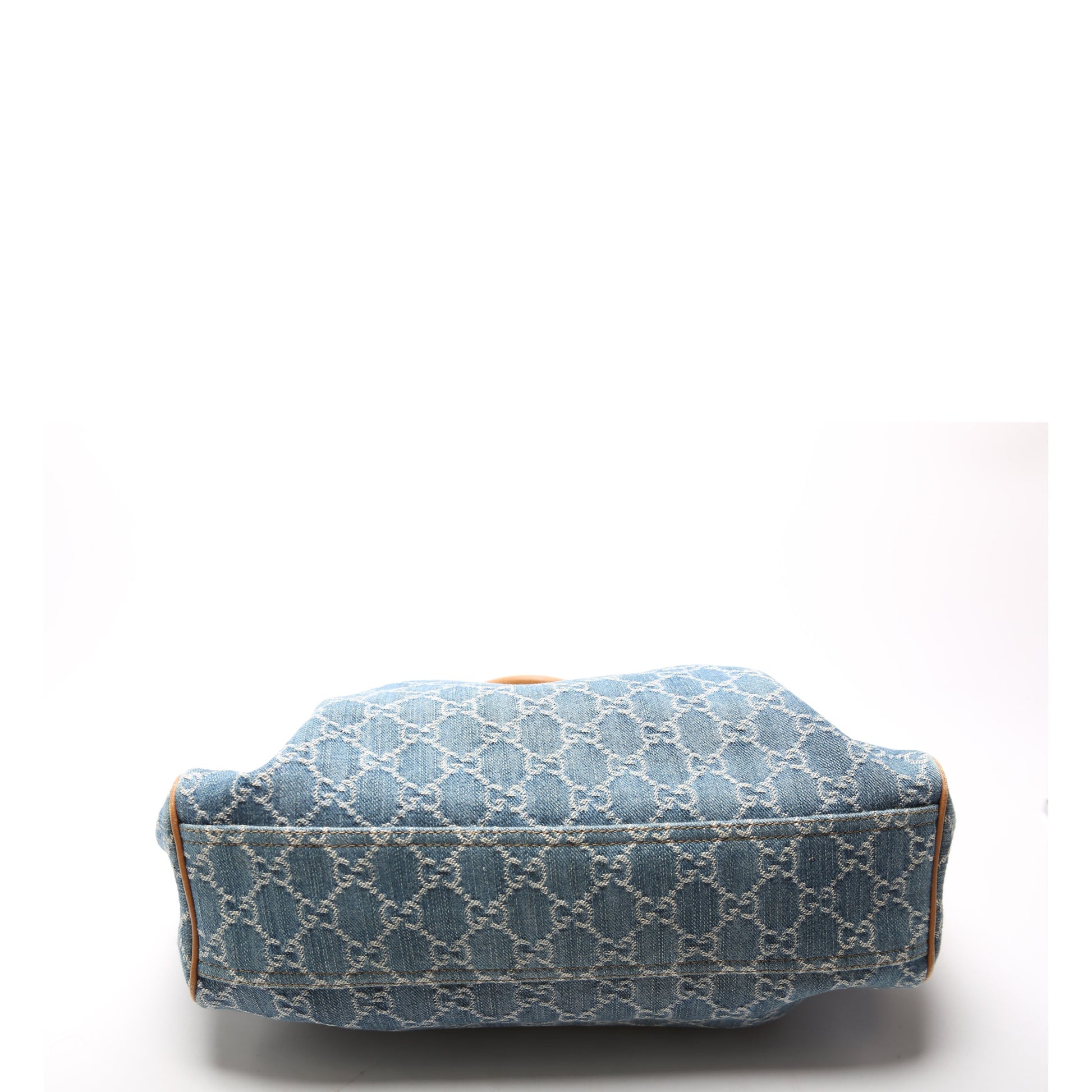 Gucci 211944 Sukey GG Denim Medium Bag