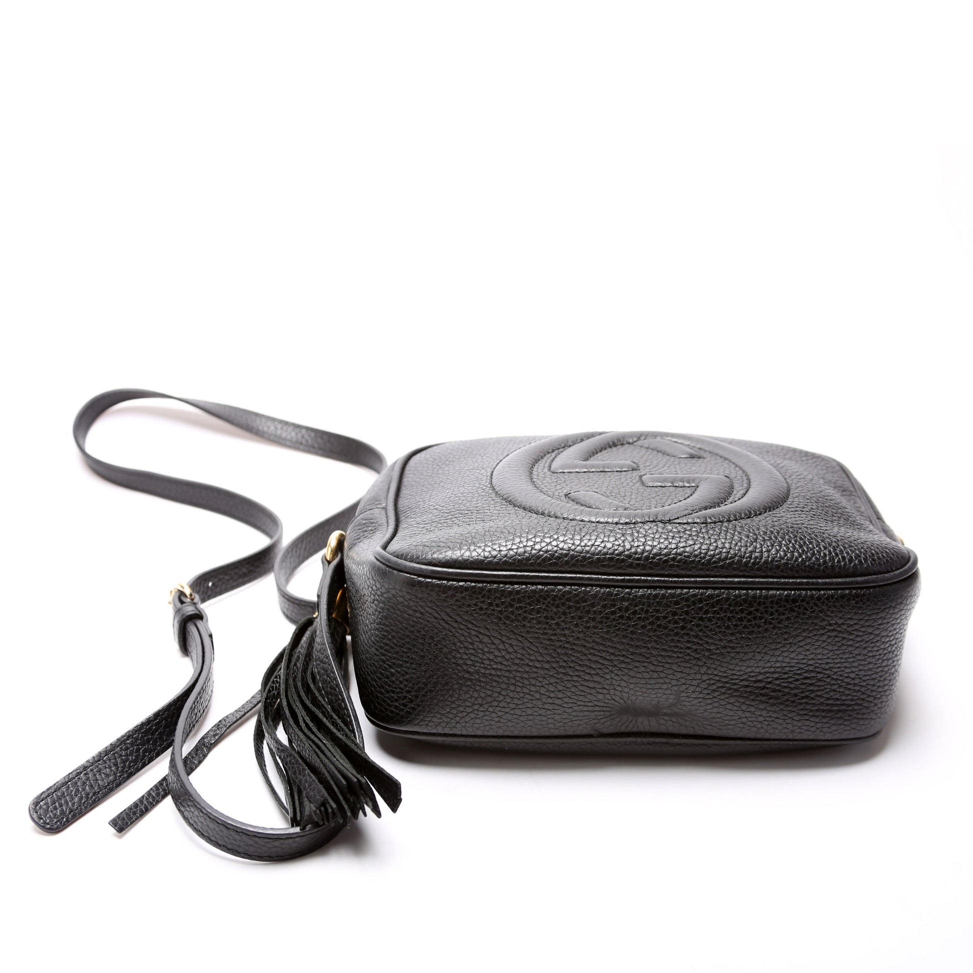 Gucci 308364 Soho Disco Crossbody Black Bag