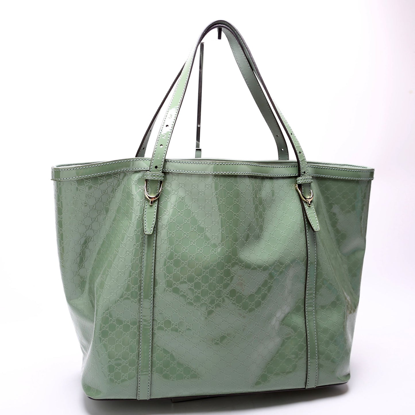 Gucci 309613 Patent MicroNice Tote Bag