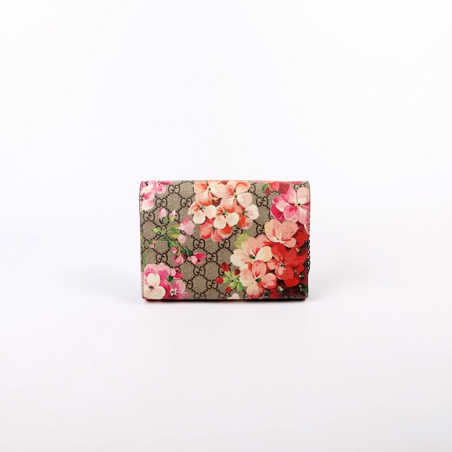 Gucci 402724 Blooms Chain Wallet Bag