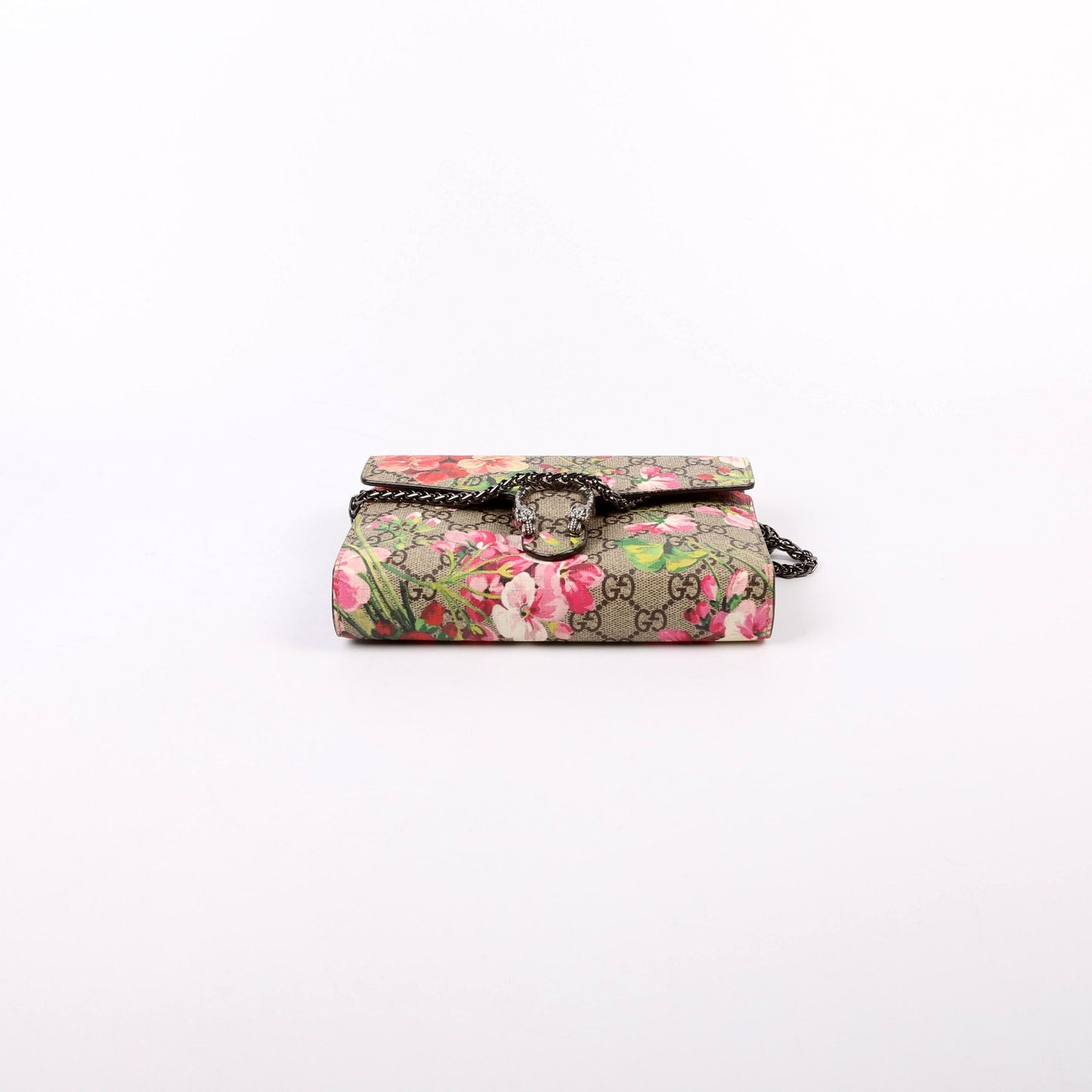 Gucci 402724 Blooms Chain Wallet Bag