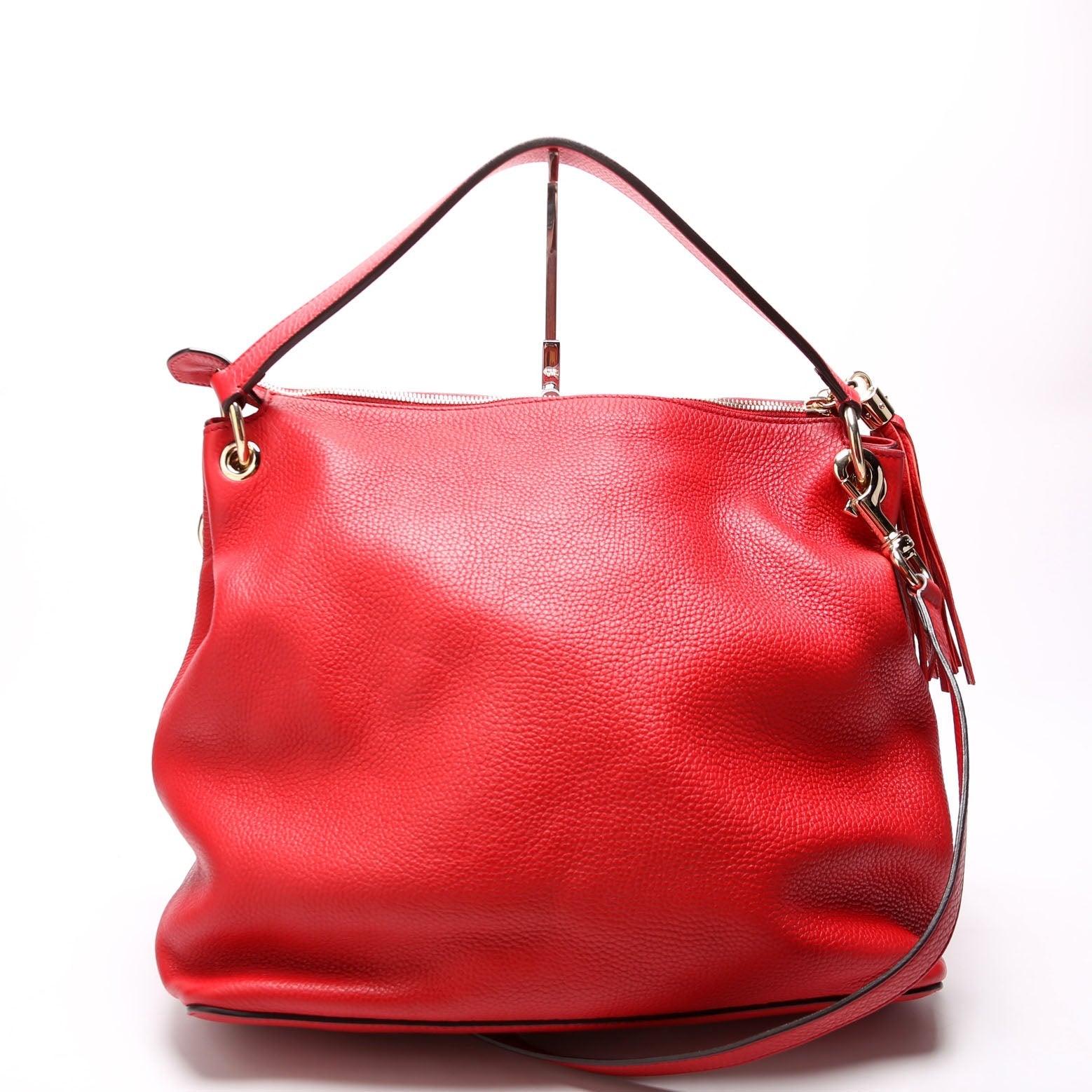 Gucci 408825 Soho Shoulder Red Bag