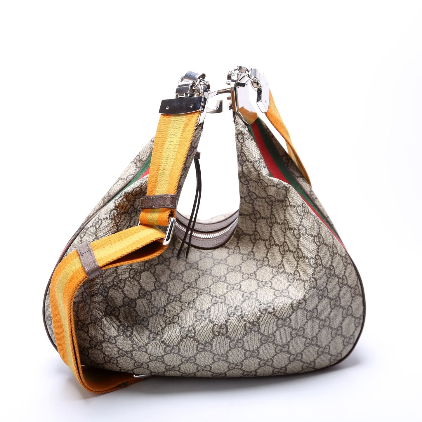 Gucci 702823 Attache GG Supreme Shoulder Medium Bag