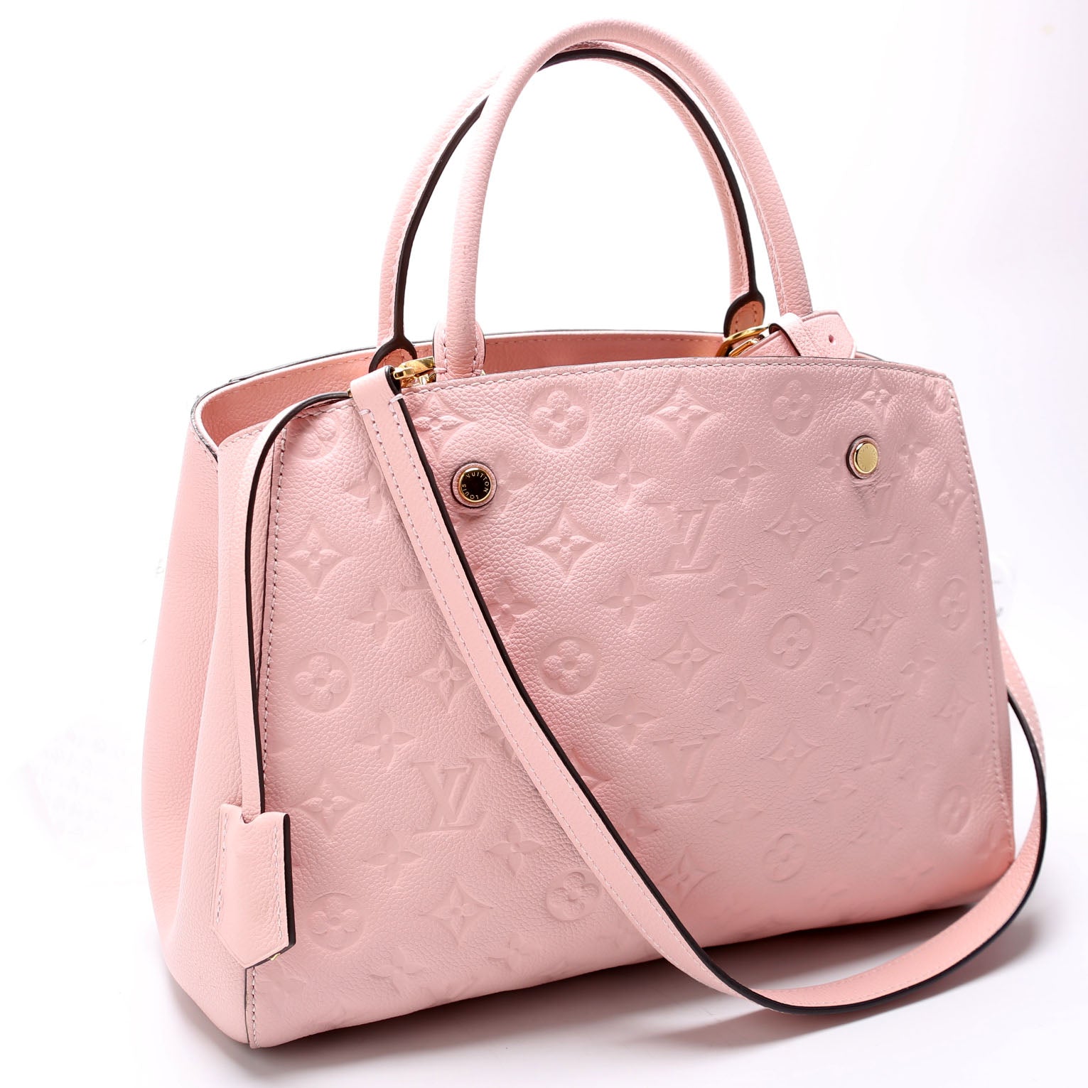 Louis Vuitton Montaigne MM Empreinte Pink