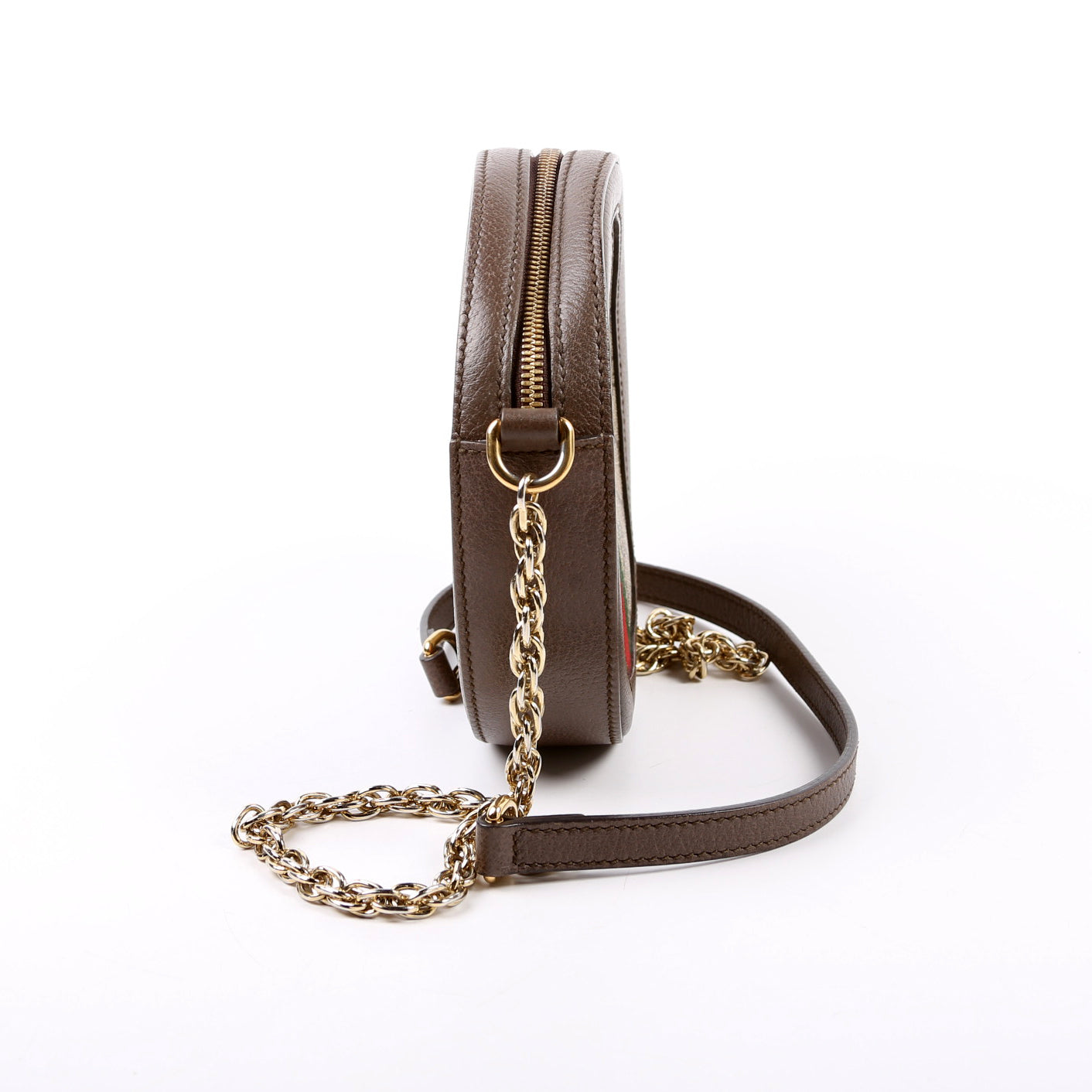 Gucci ON HOLD 550618 Ophidia GG Supreme Round Small Crossbody Bag