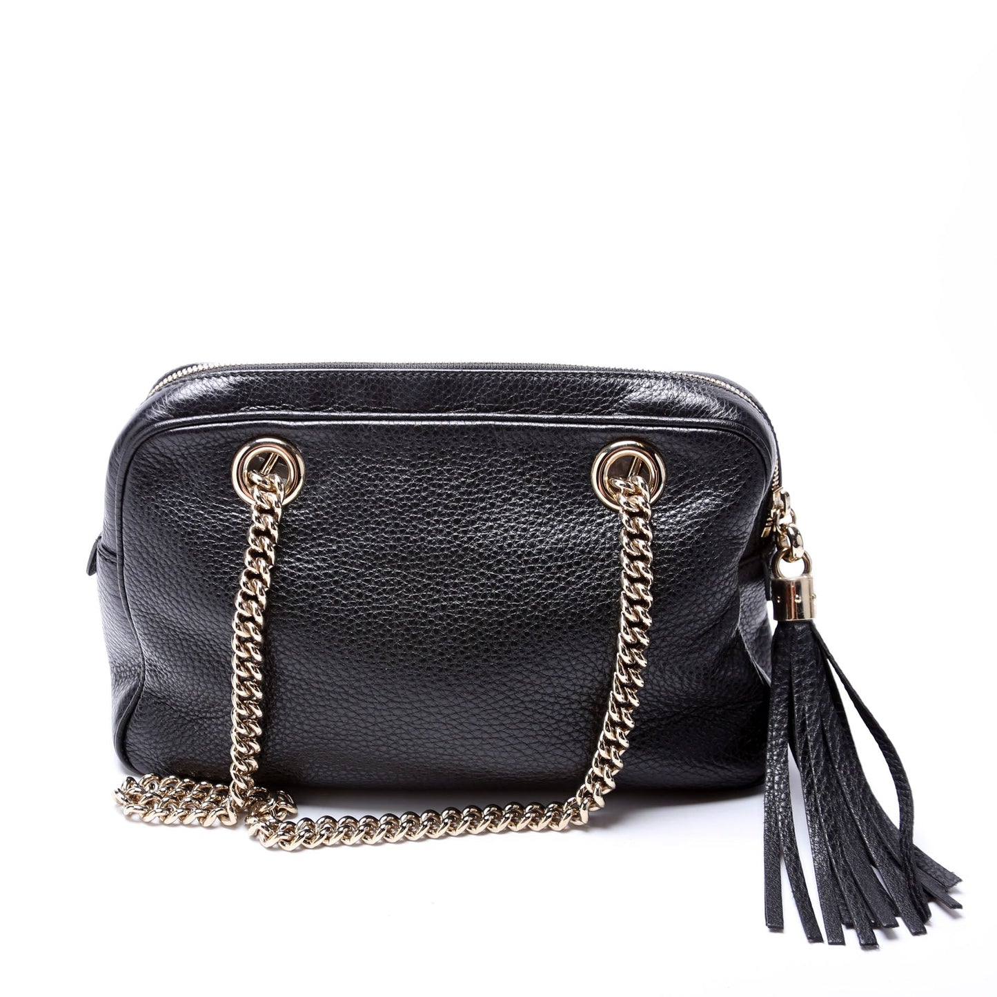Gucci 308983 Soho Chain Shoulder Black Bag