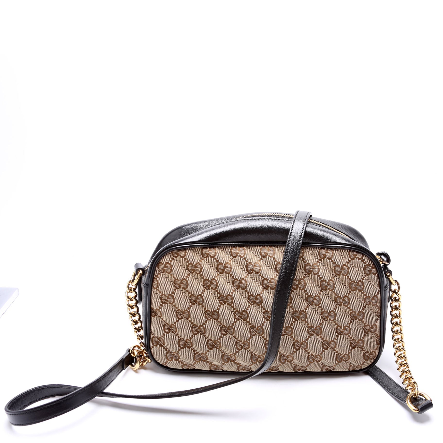 Gucci 447632 Marmont Small Canvas Camera Bag