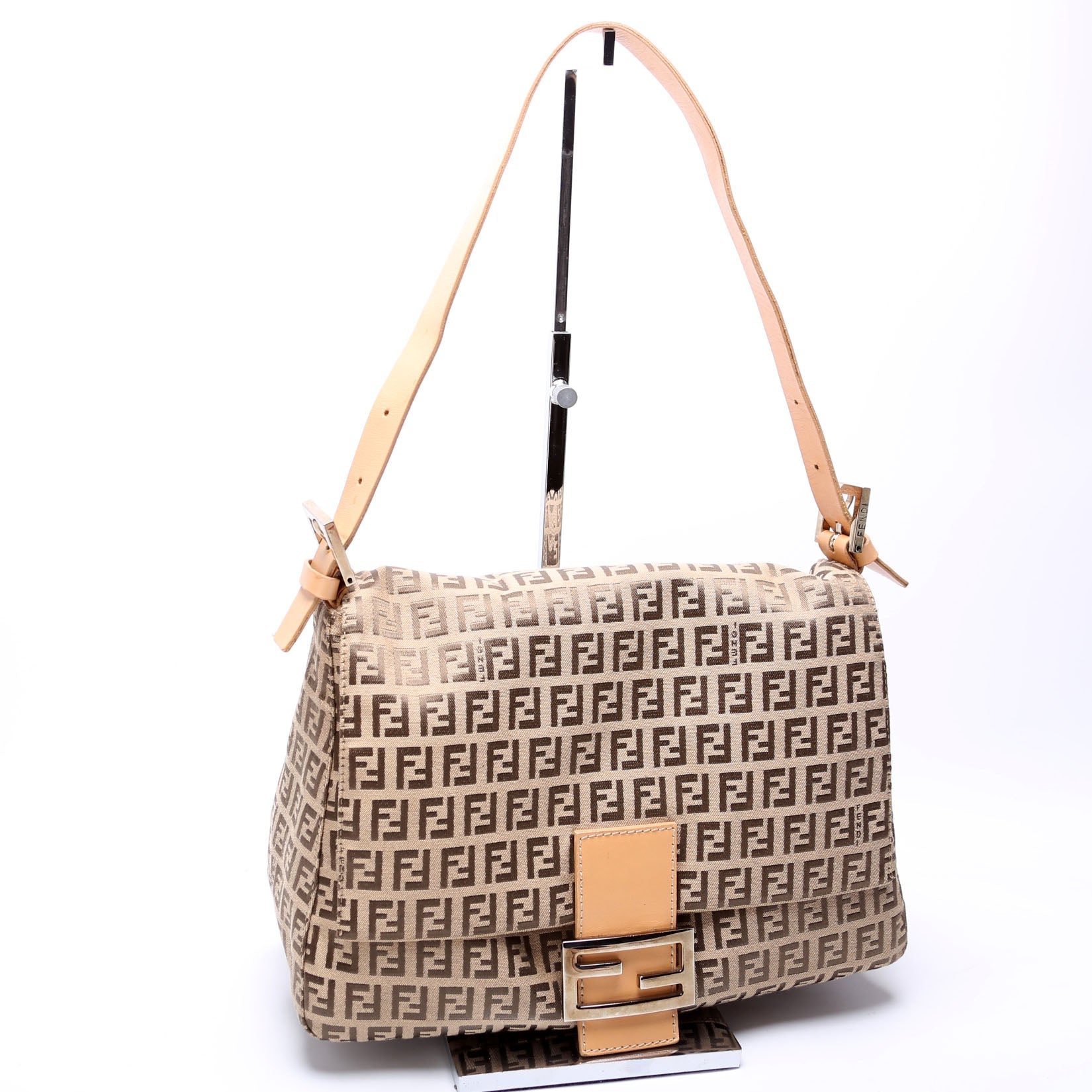 Fendi 8BR001 Zucca Mammauette Bag