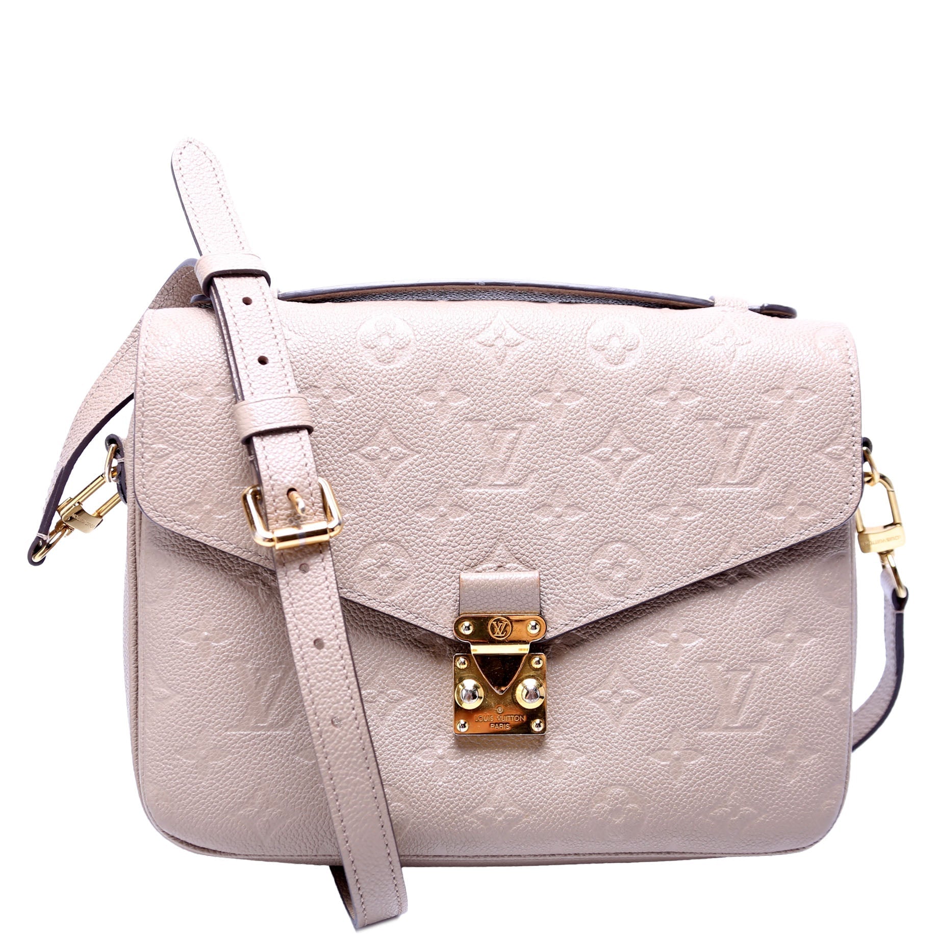Louis Vuitton Pochette Metis Empreinte Beige