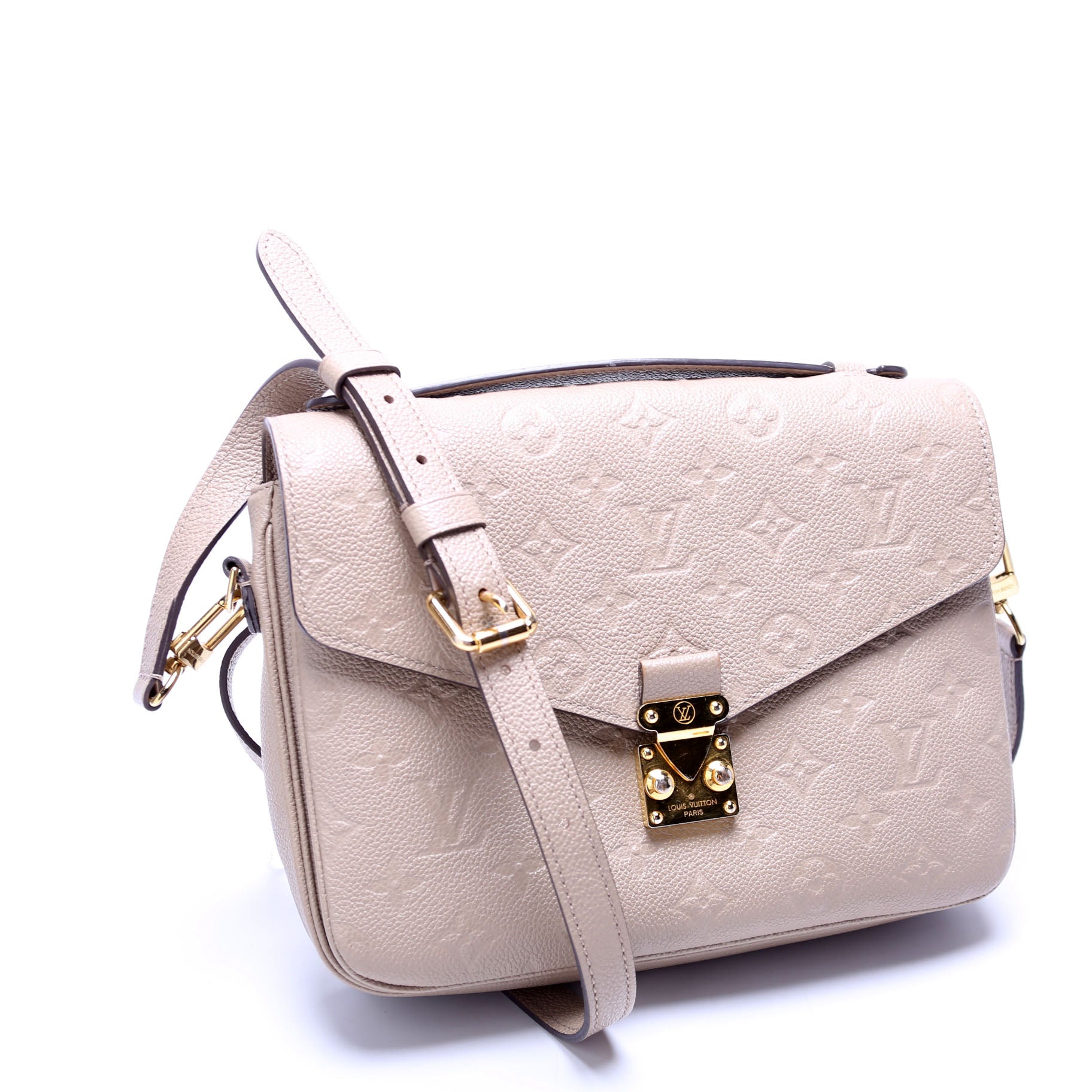 Louis Vuitton Pochette Metis Empreinte Beige