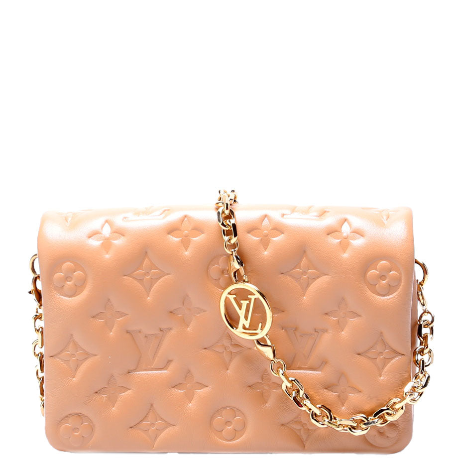 Louis Vuitton Pochette Coussin Tan