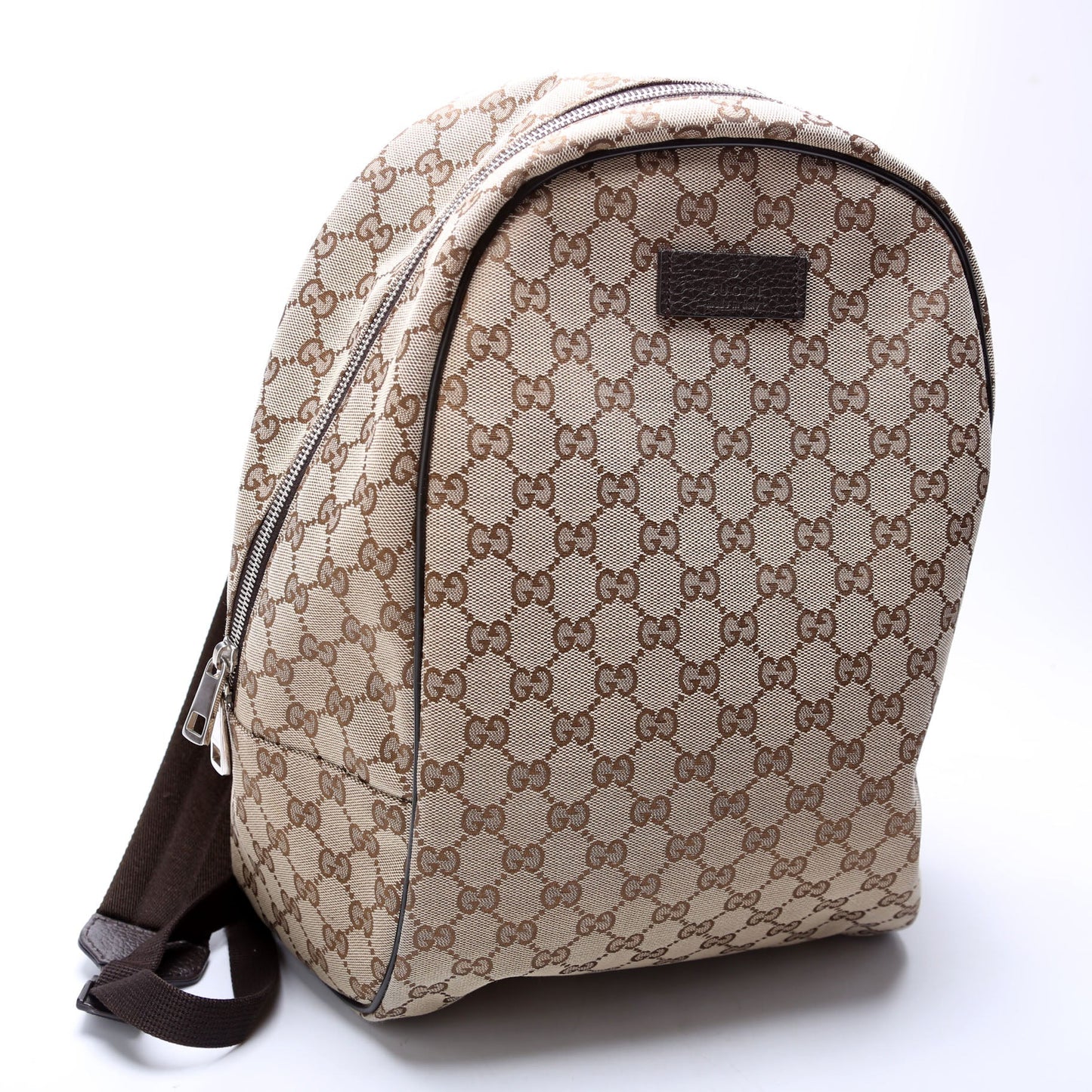 Gucci 449906 GG Canvas Travel Backpack Bag