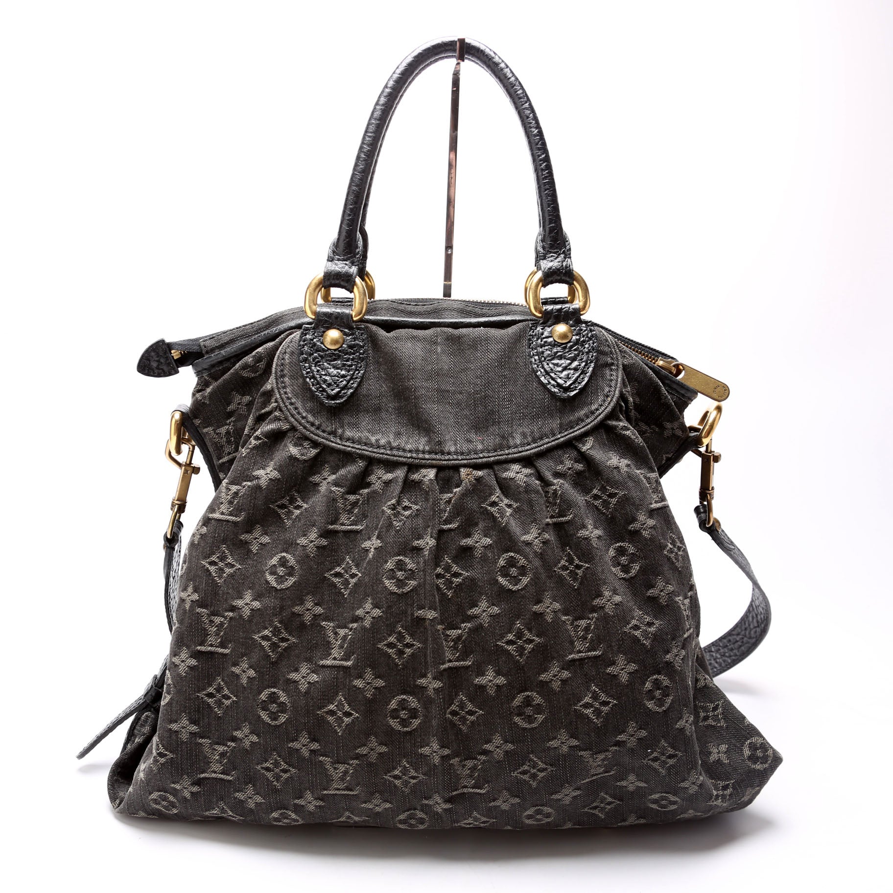 Louis Vuitton Neo Cabby MM Denim Black