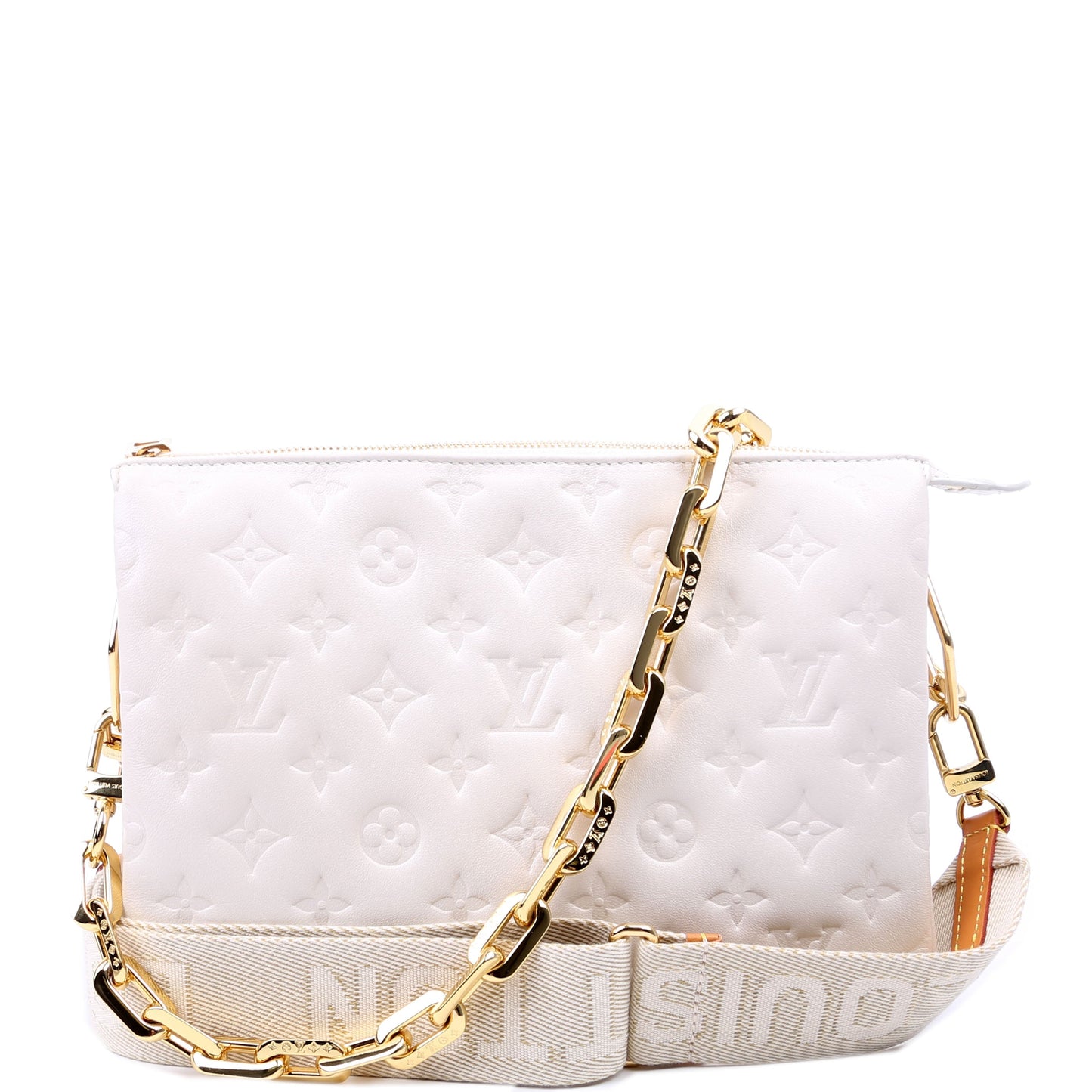 Louis Vuitton Coussin PM Lambskin White