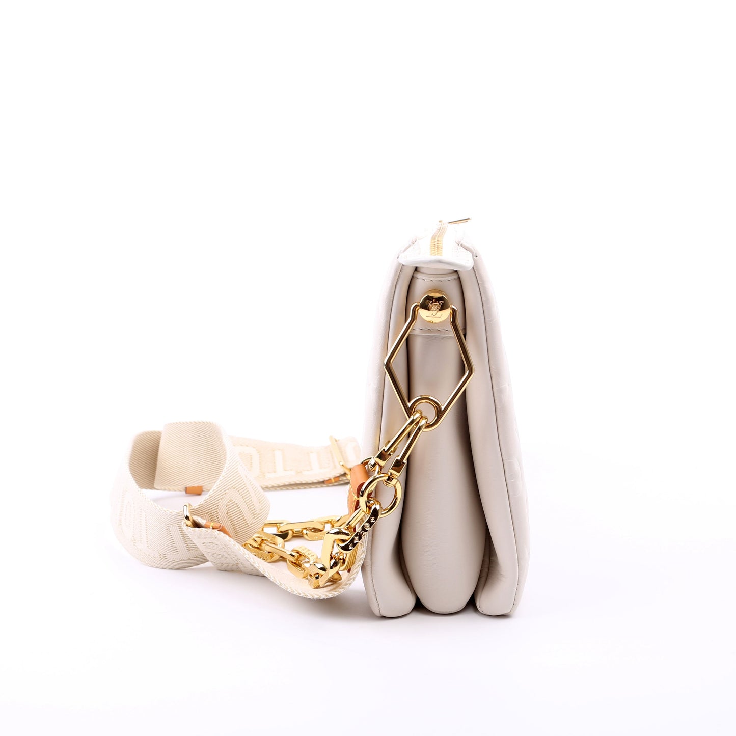 Louis Vuitton Coussin PM Lambskin White