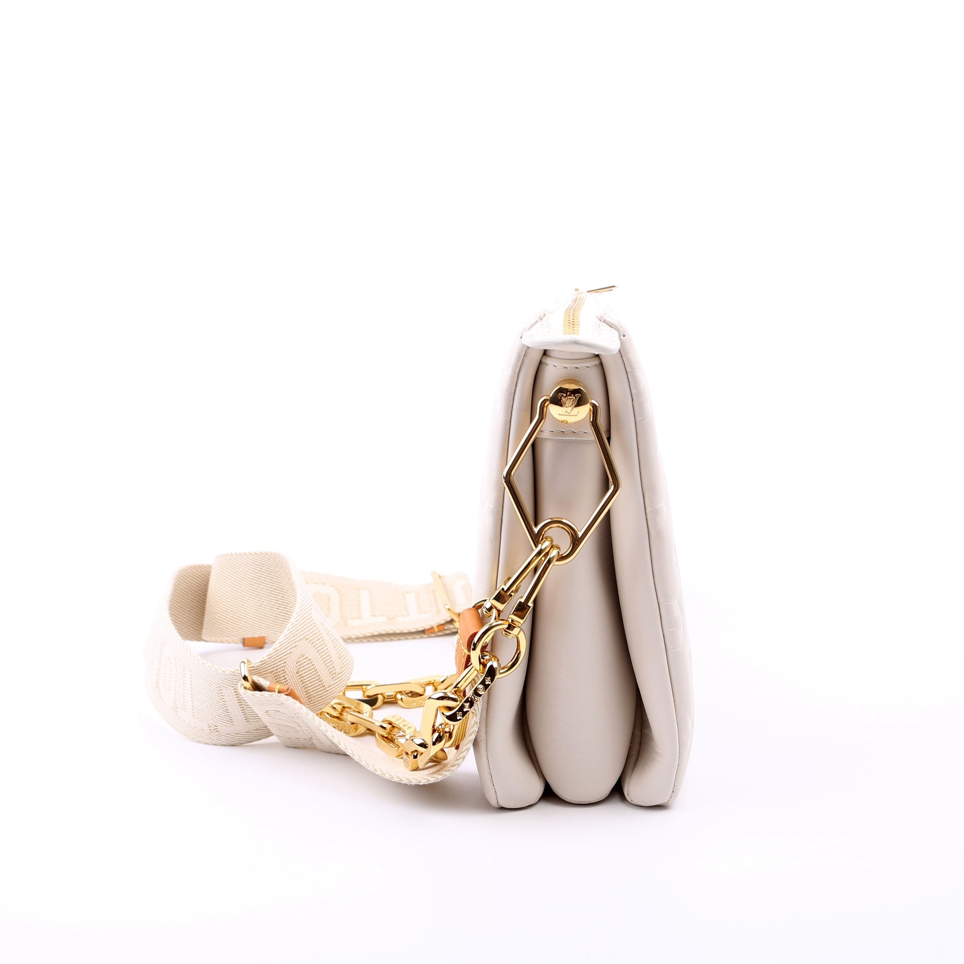 Louis Vuitton Coussin PM Lambskin White