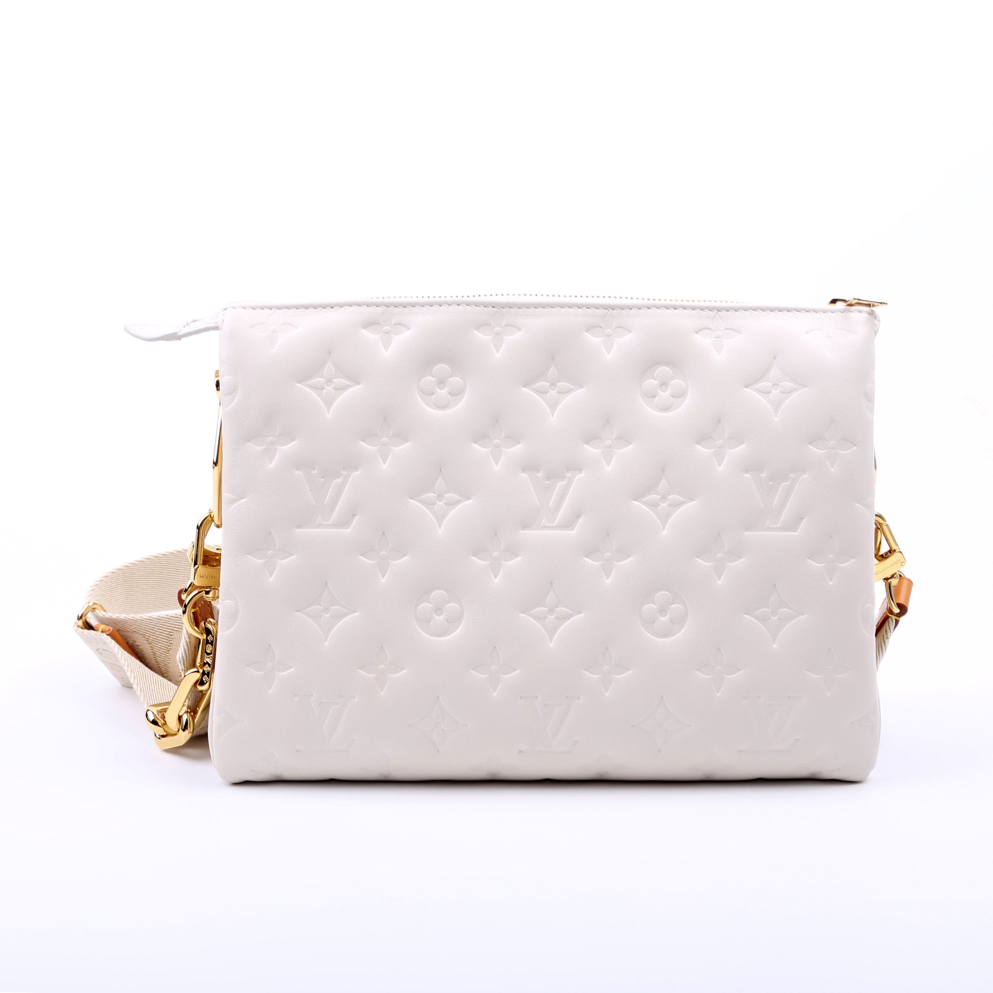 Louis Vuitton Coussin PM Lambskin White