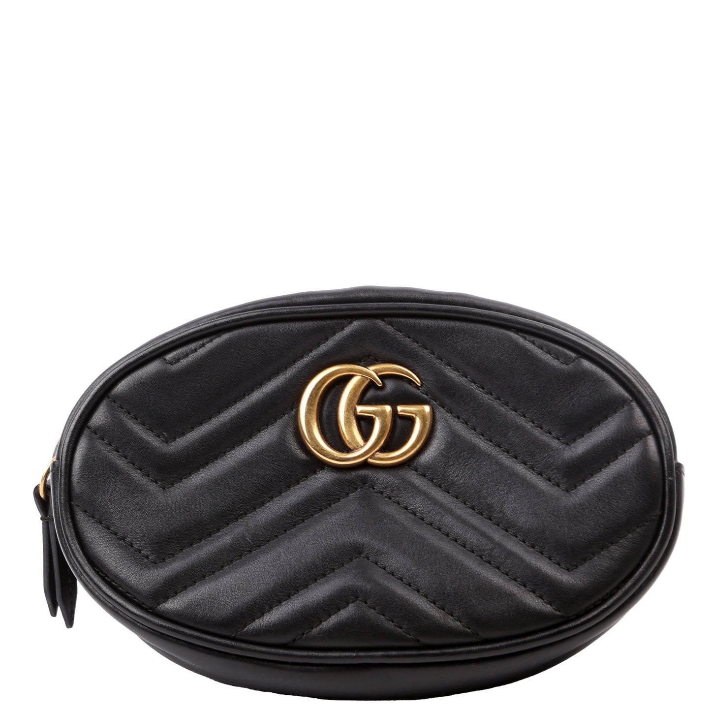 Gucci 476434 Marmont Belt Black Size 75 Bag