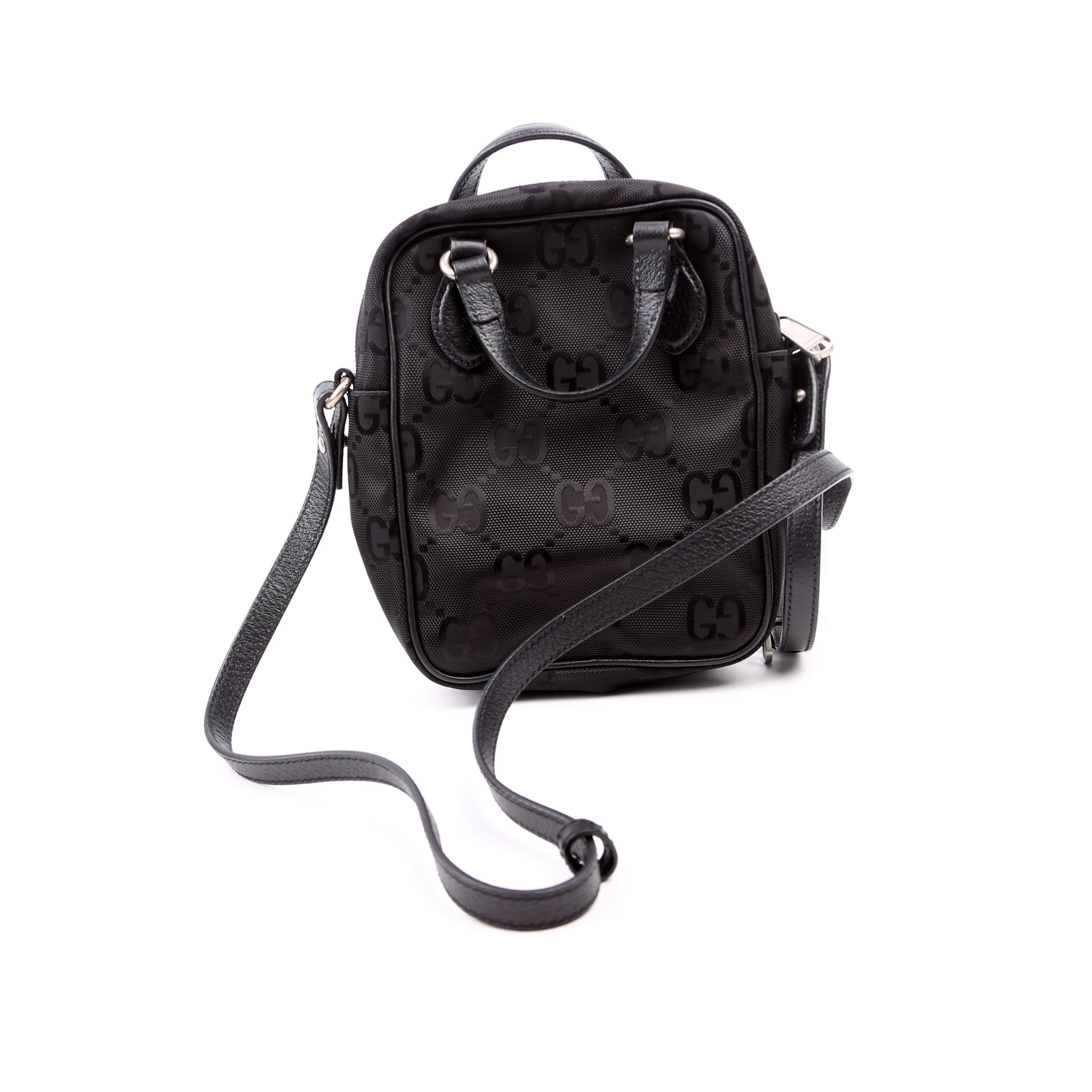 Gucci 625850 GG Nylon Off the Grid Shoulder Black Bag