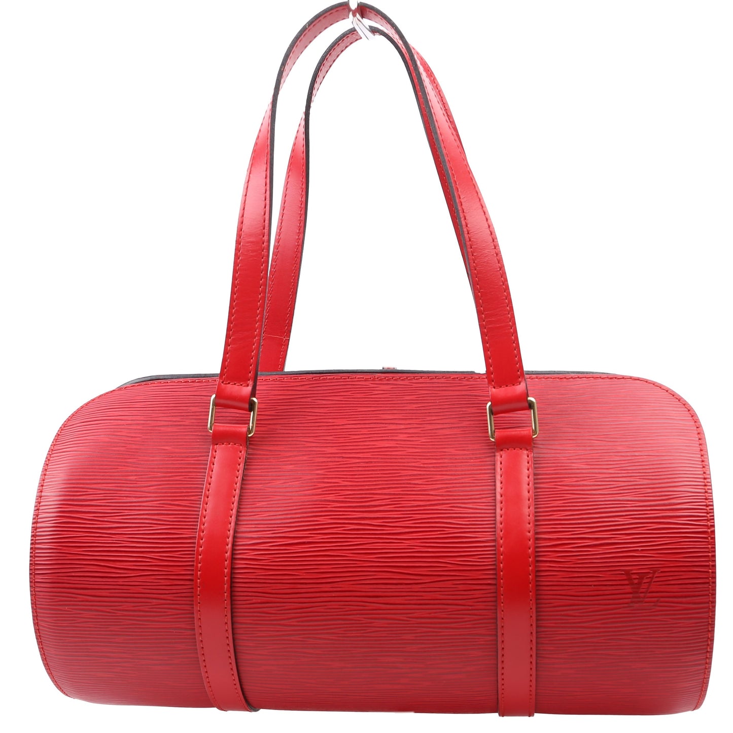 Louis Vuitton Soufflot With Pouch Epi Red