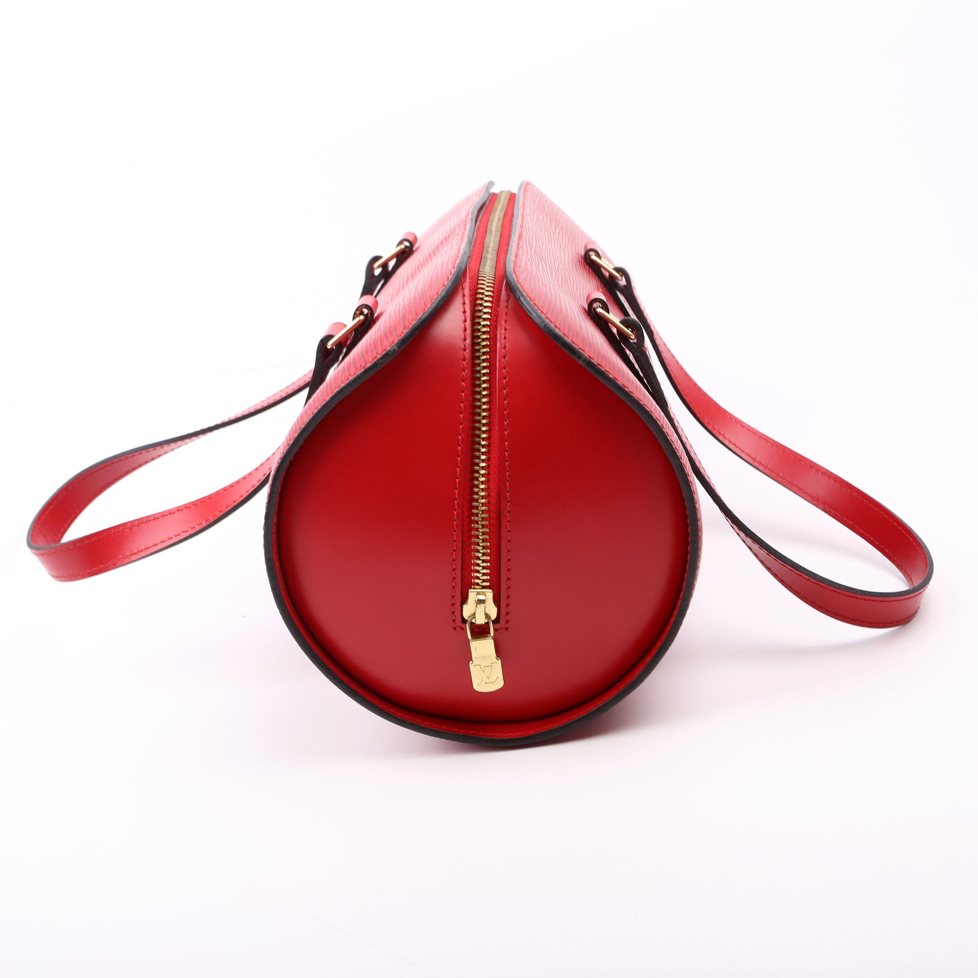 Louis Vuitton Soufflot With Pouch Epi Red
