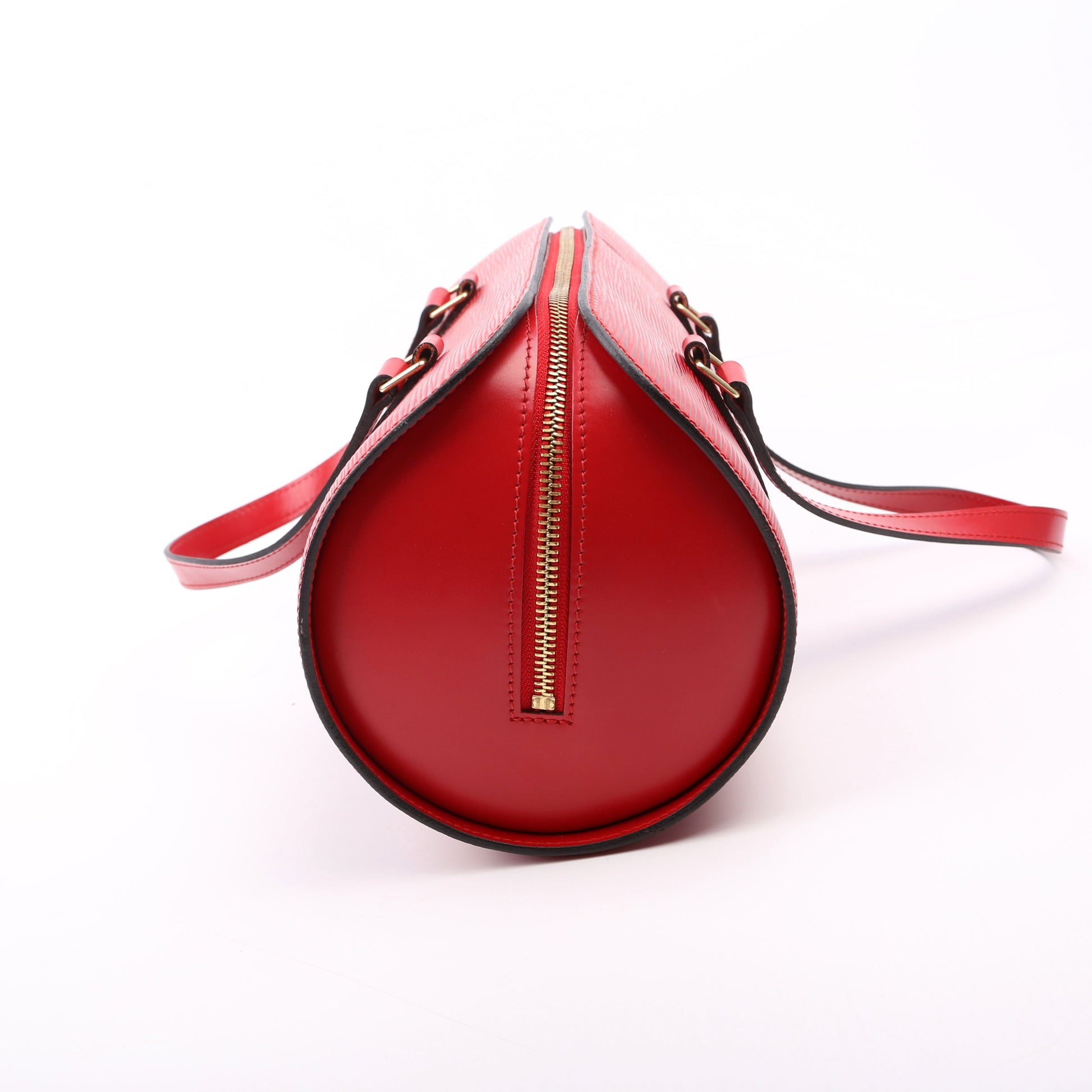 Louis Vuitton Soufflot With Pouch Epi Red