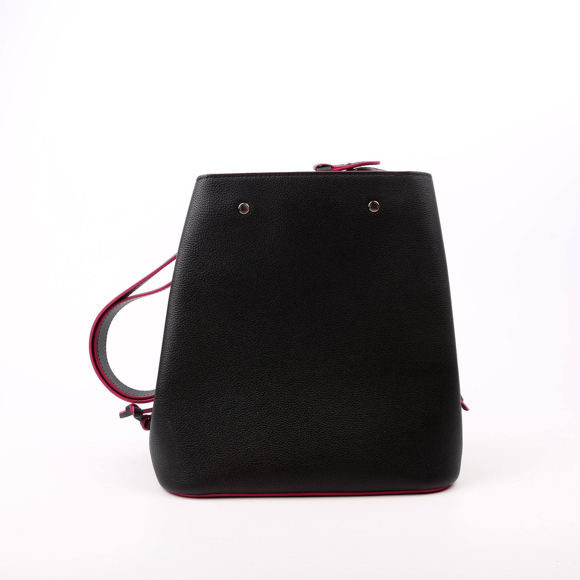 Louis Vuitton Lockme Bucket Bag Black/Pink