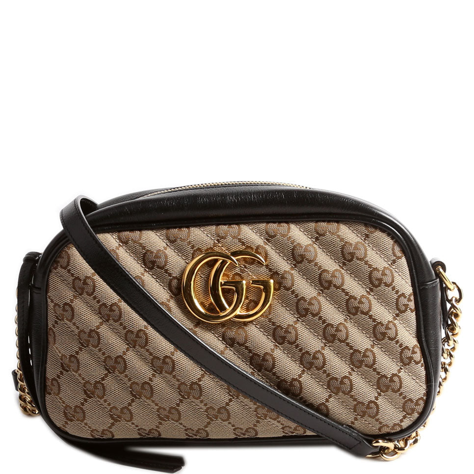 Gucci 447632 Marmont Small Canvas Camera Bag