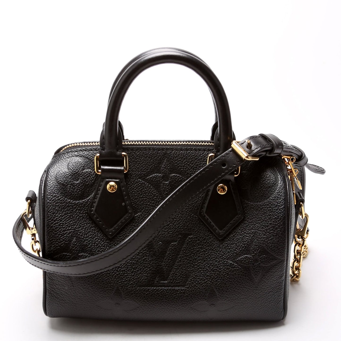 Louis Vuitton Speedy 20 W/Strap Empreinte NM Black