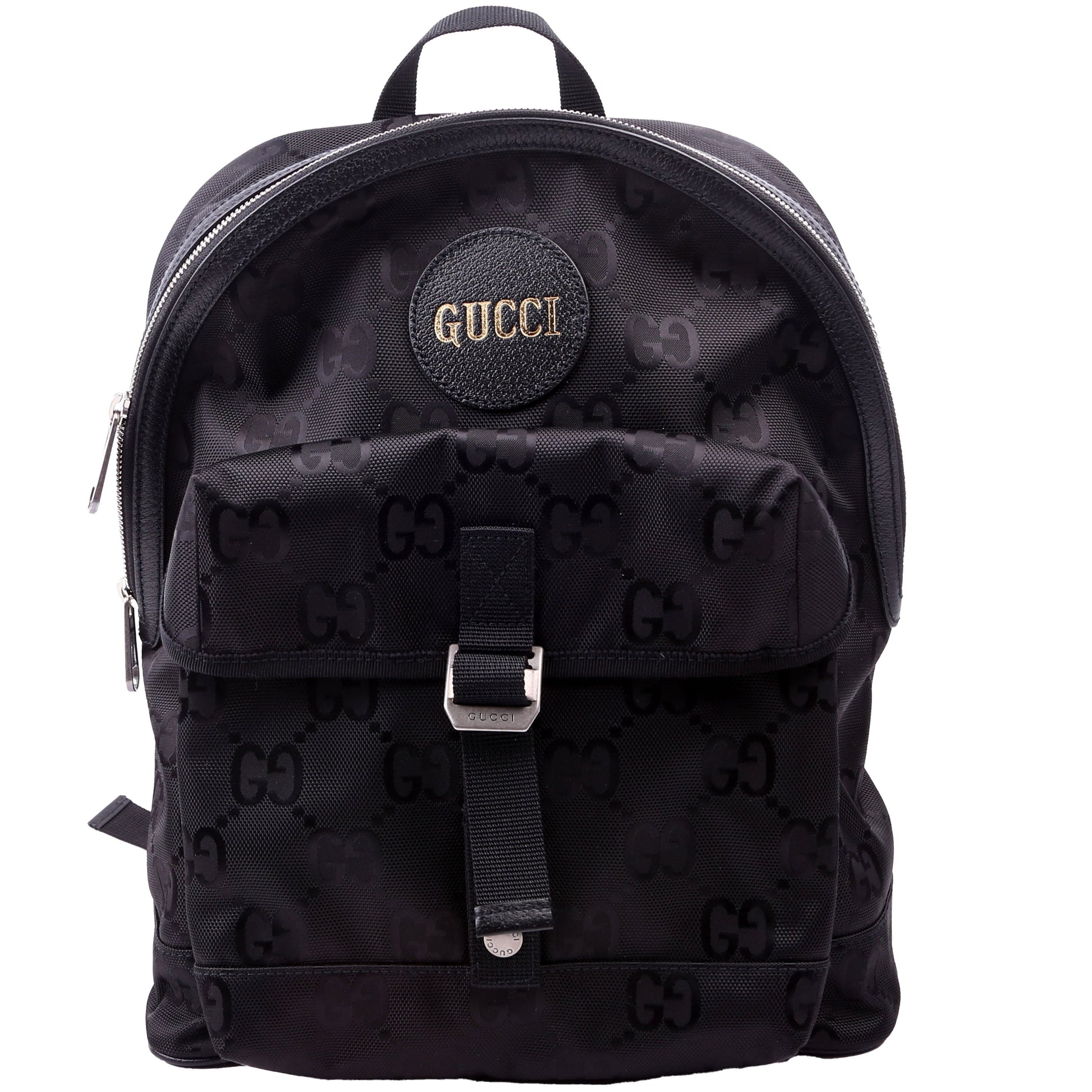 Gucci 644992 GG Nylon Off the Grid Backpack Black Bag