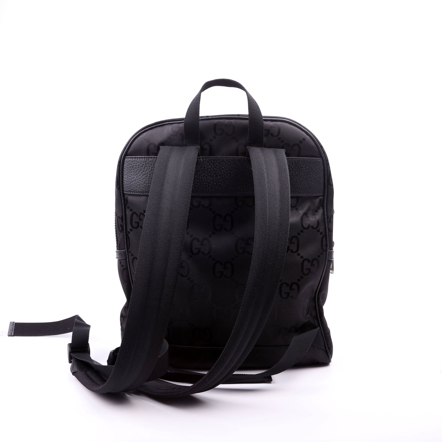 Gucci 644992 GG Nylon Off the Grid Backpack Black Bag