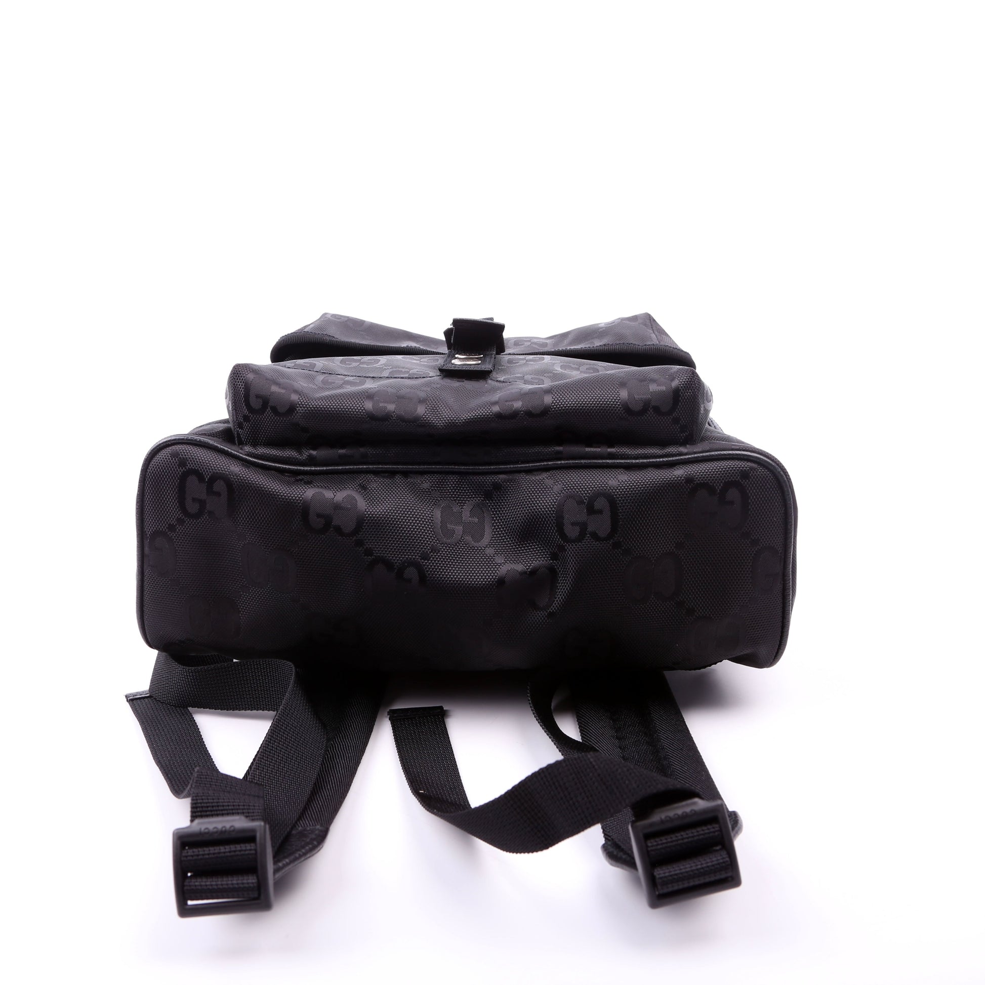 Gucci 644992 GG Nylon Off the Grid Backpack Black Bag