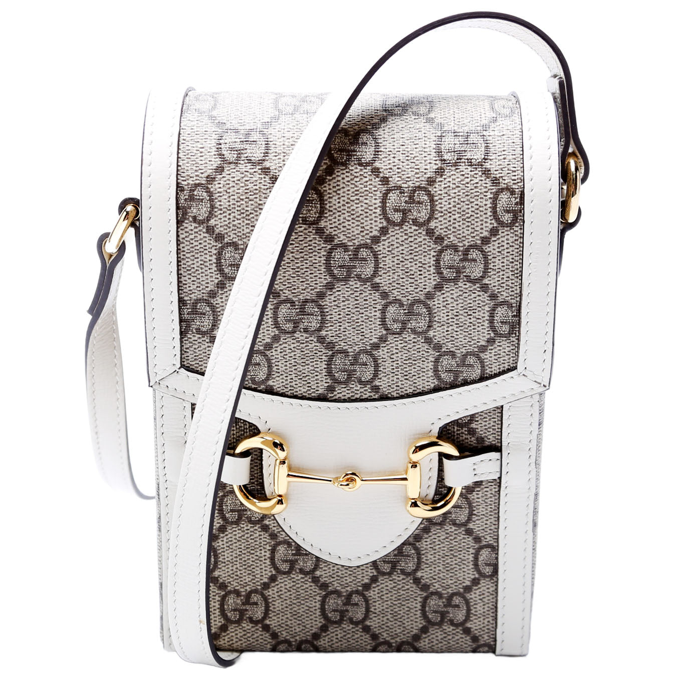 Gucci 625615 Horsebit 1955 GG Supreme Mini Bag