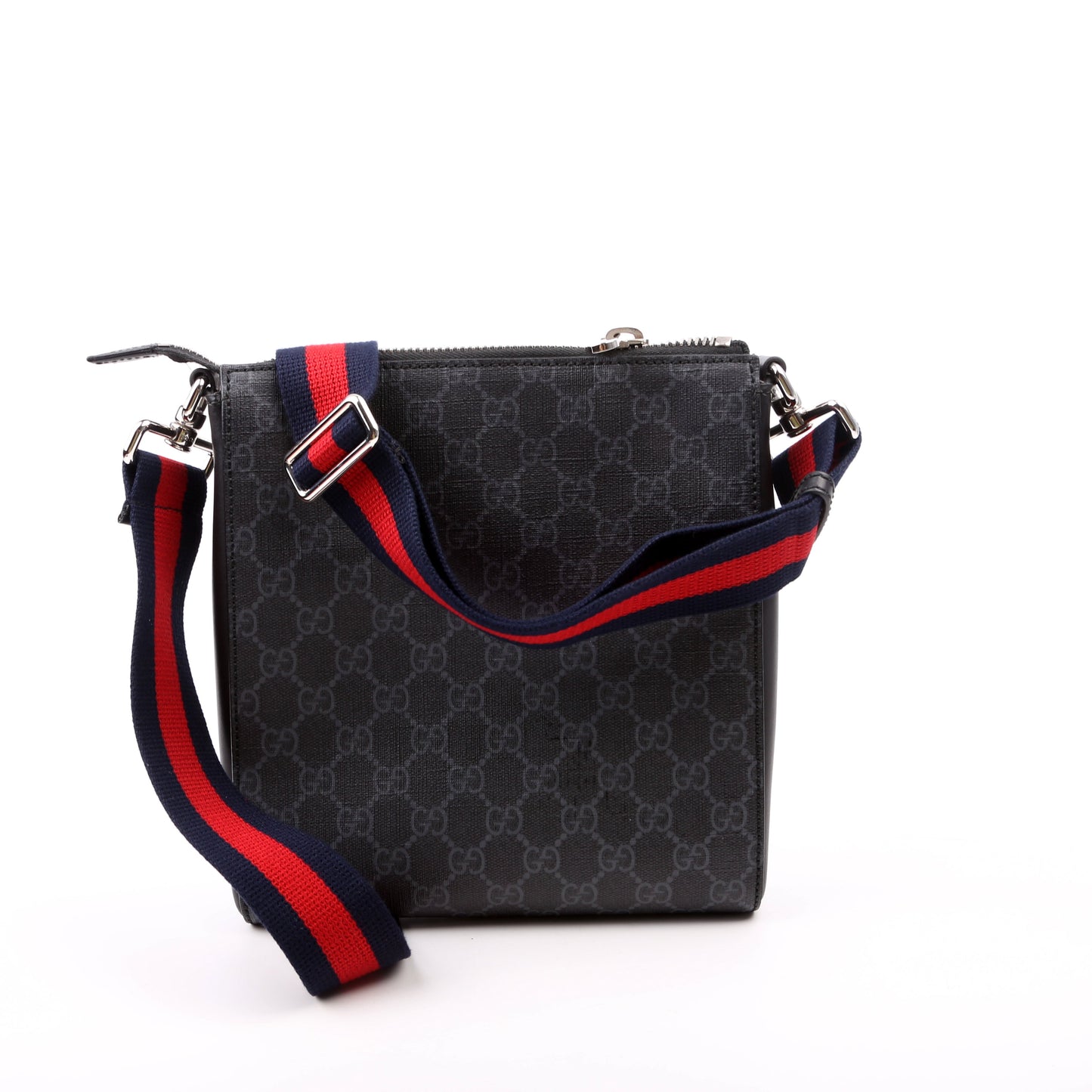 Gucci 523599 Supreme Messenger Black Bag
