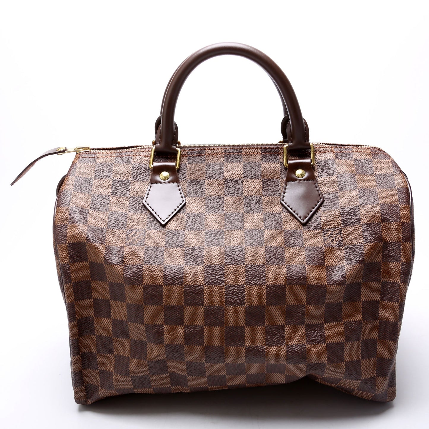 Louis Vuitton Speedy 30 Damier Ebene Red