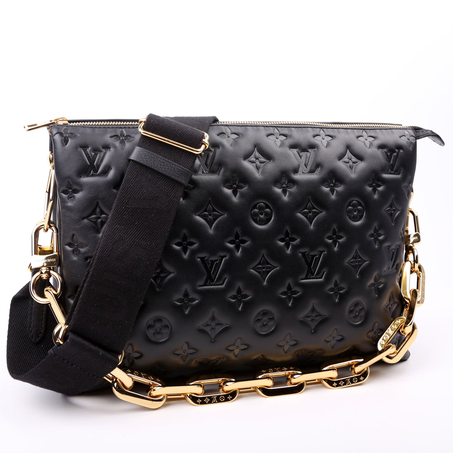 Louis Vuitton Coussin MM NV Lambskin Black