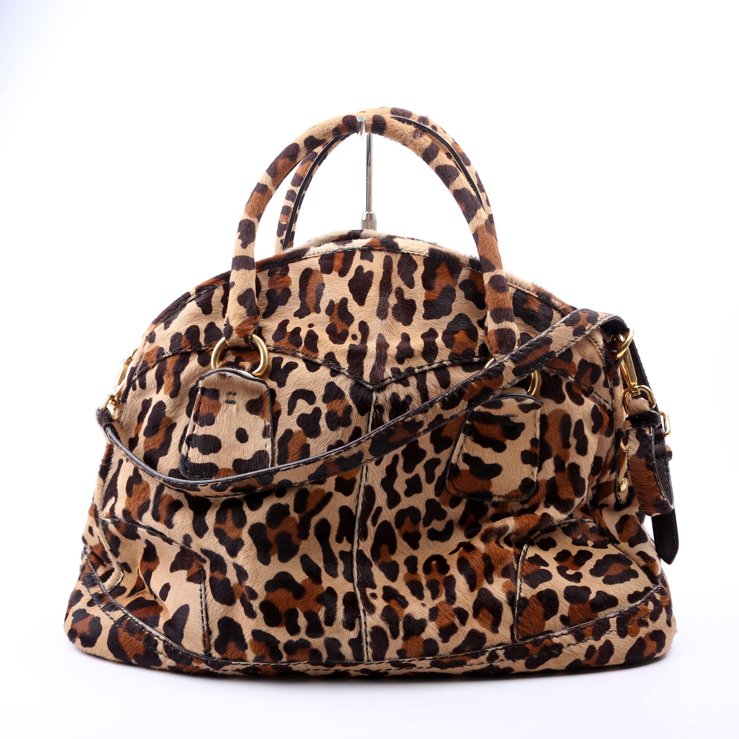 Prada Cavallino Pony Hair Bowler 2Way Bag