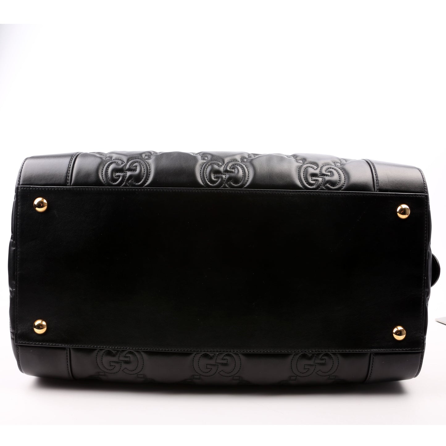 Gucci 700762 GG Matelasse Medium Shuffle Black Bag