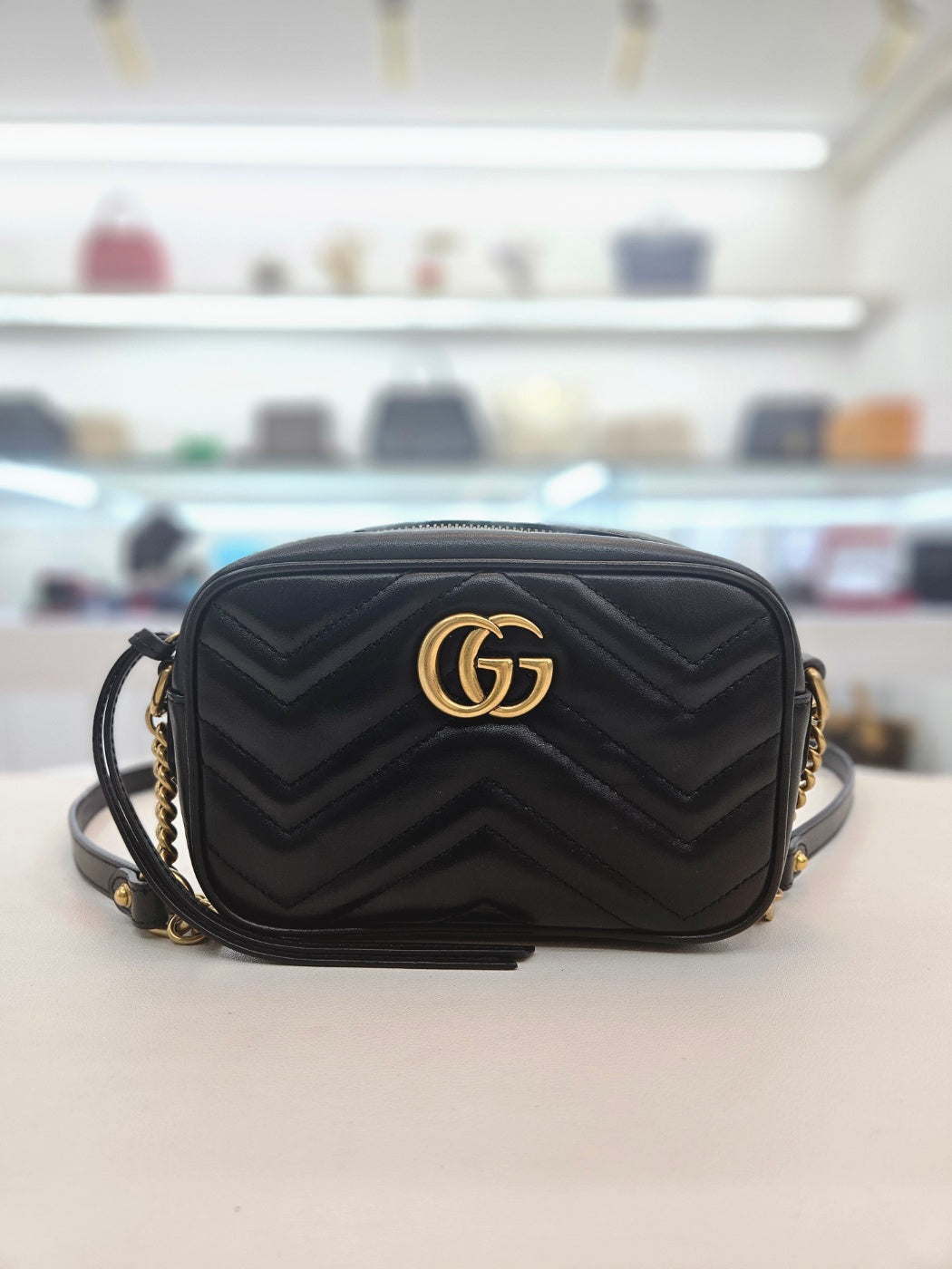 Gucci Leather Mini Crossbody