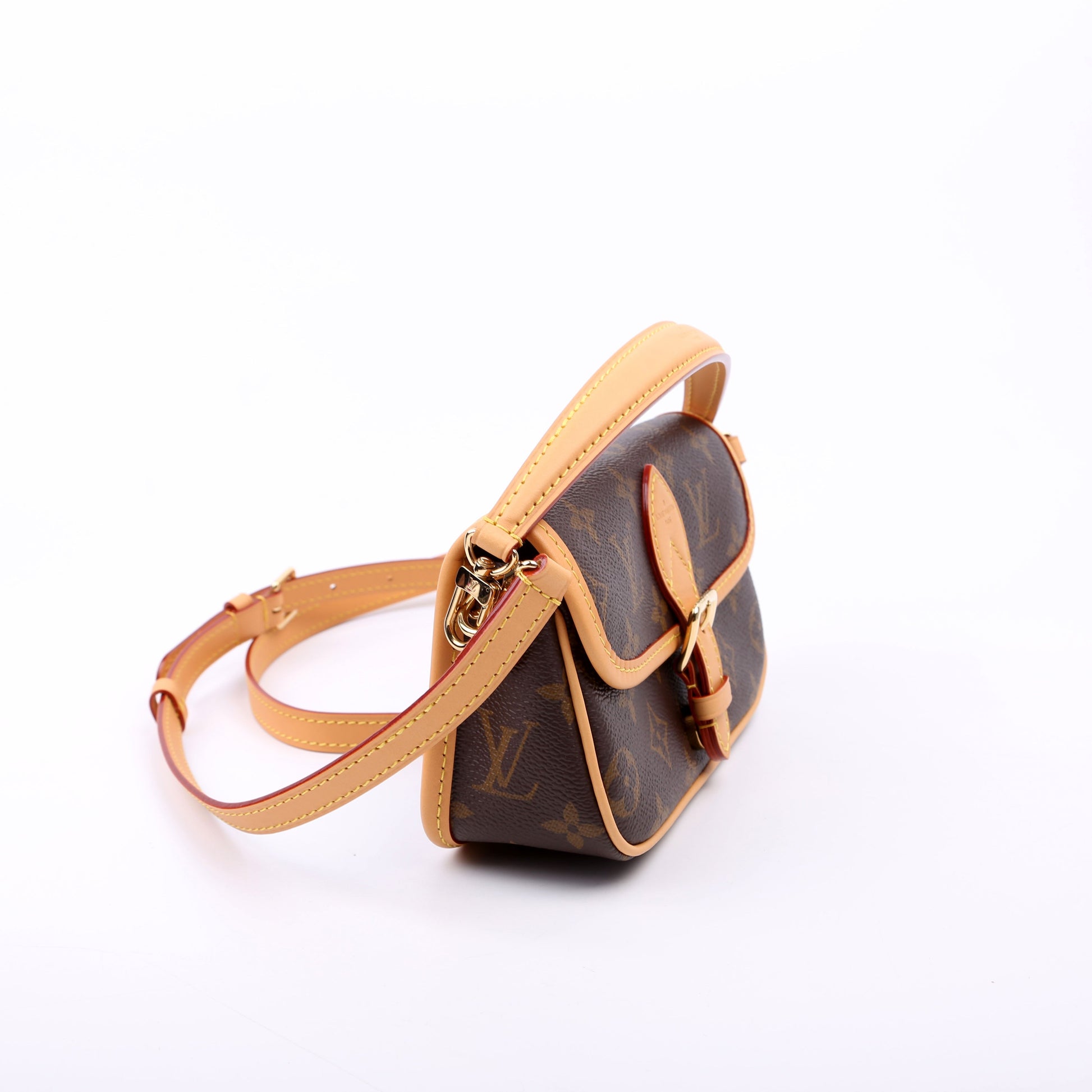 Luxury Women's Handbag | Louis Vuitton Nano Diane Monogram