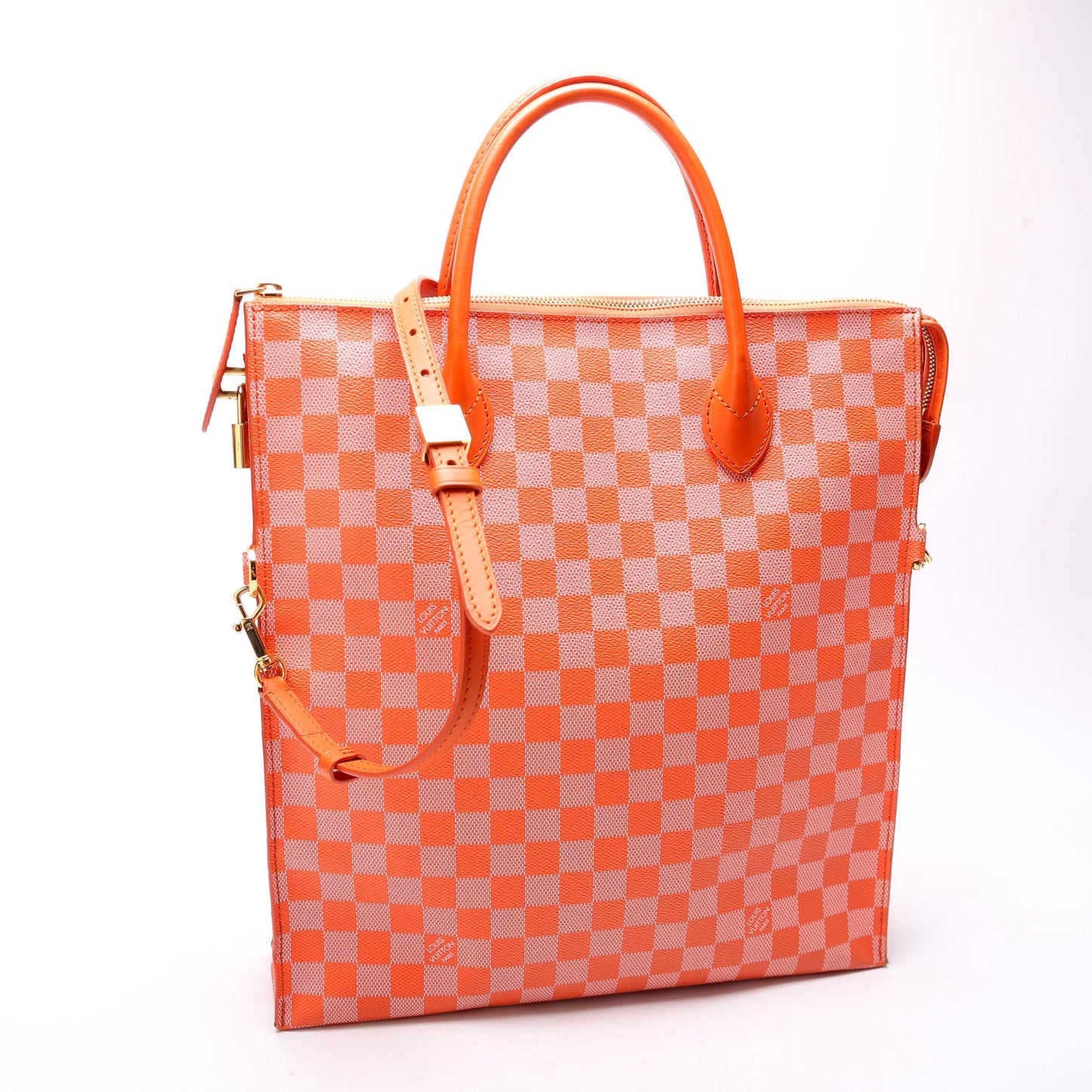 Luxury Women's Handbag | Louis Vuitton Mobil Bag Damier Couler Orange