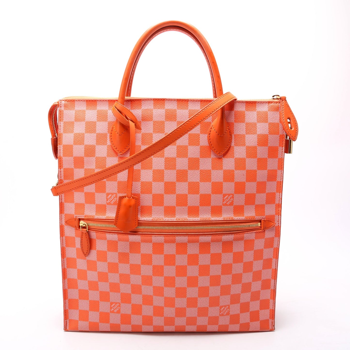 Luxury Women's Handbag | Louis Vuitton Mobil Bag Damier Couler Orange