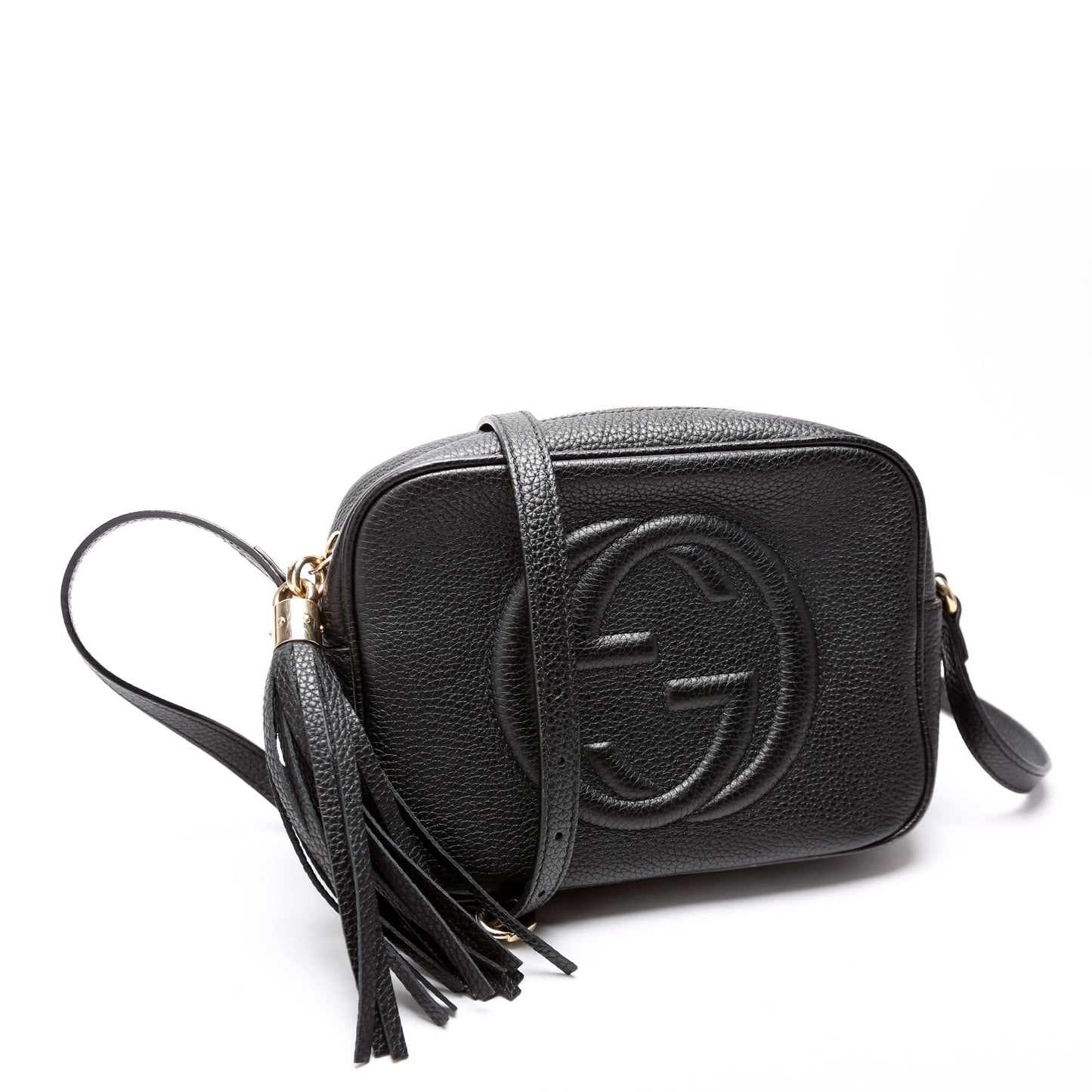 Gucci 308364 Soho Disco Crossbody Black Bag
