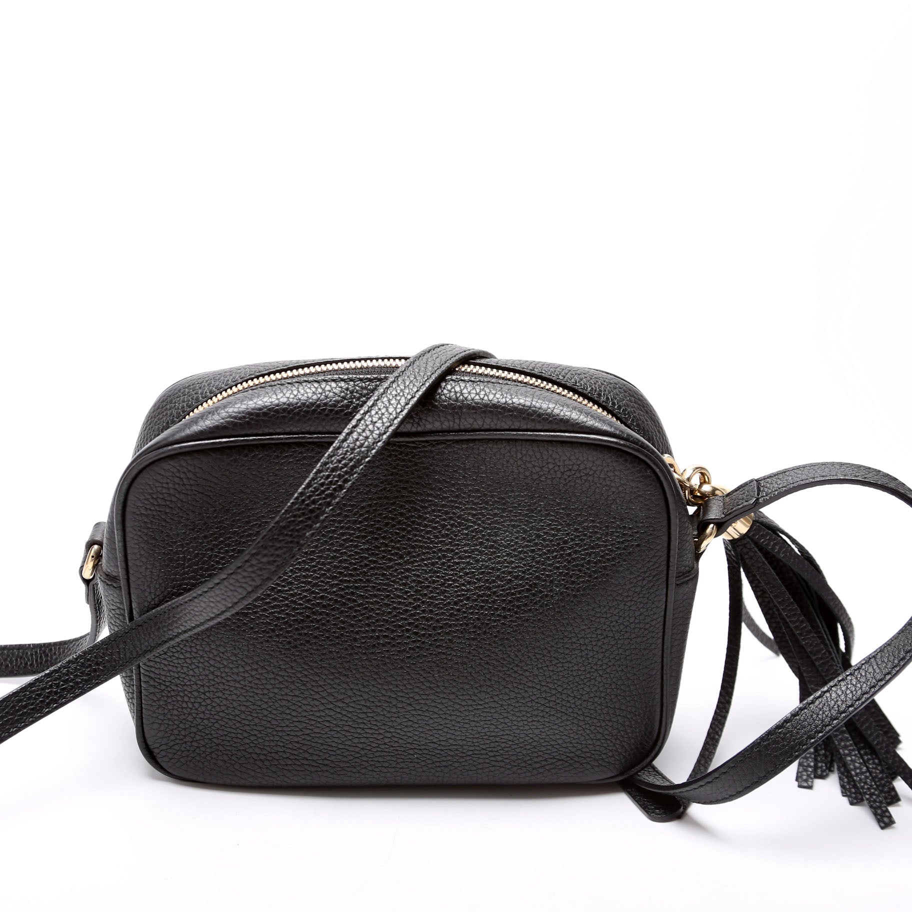 Gucci 308364 Soho Disco Crossbody Black Bag
