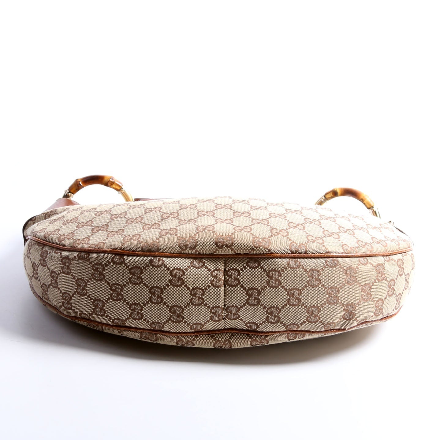 Gucci 137577 Bamboo Ring Hobo Bag
