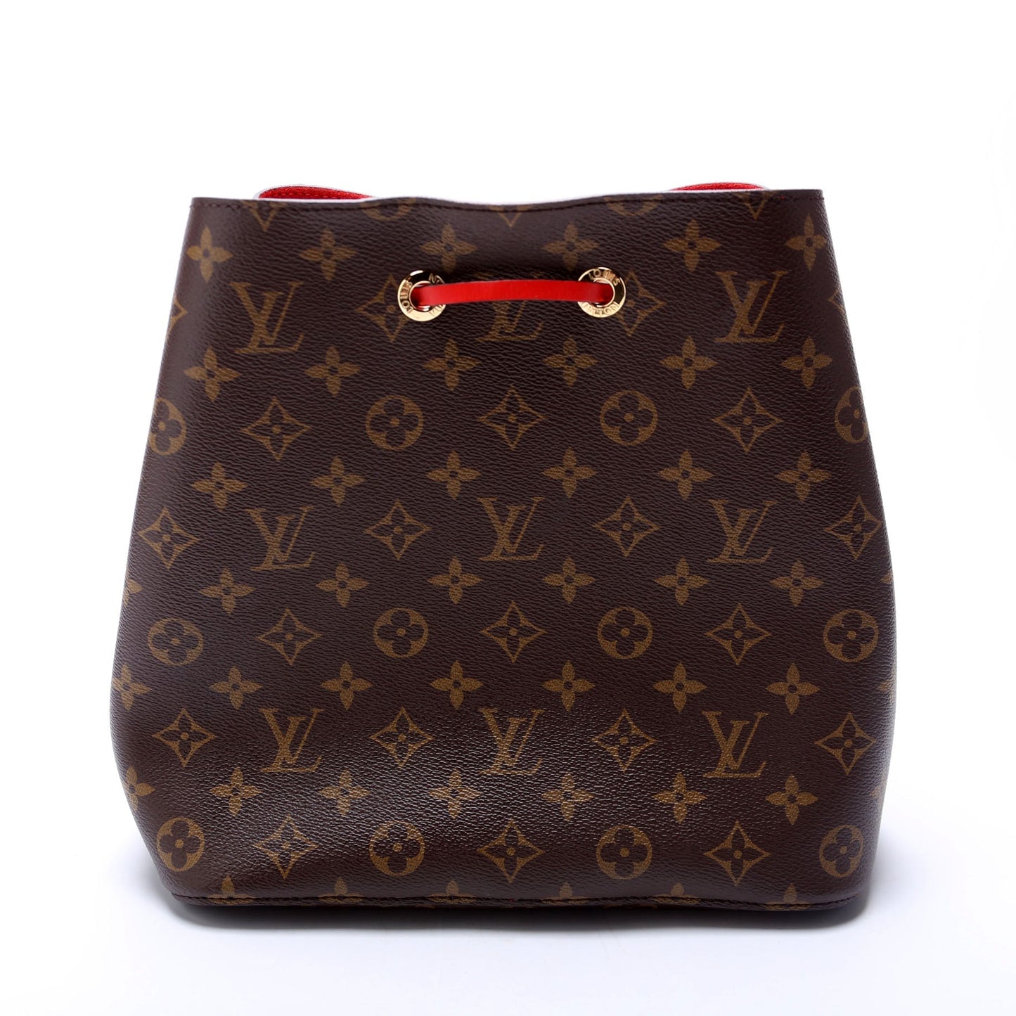 Luxury Women's Handbag | Louis Vuitton Neonoe Monogram Red